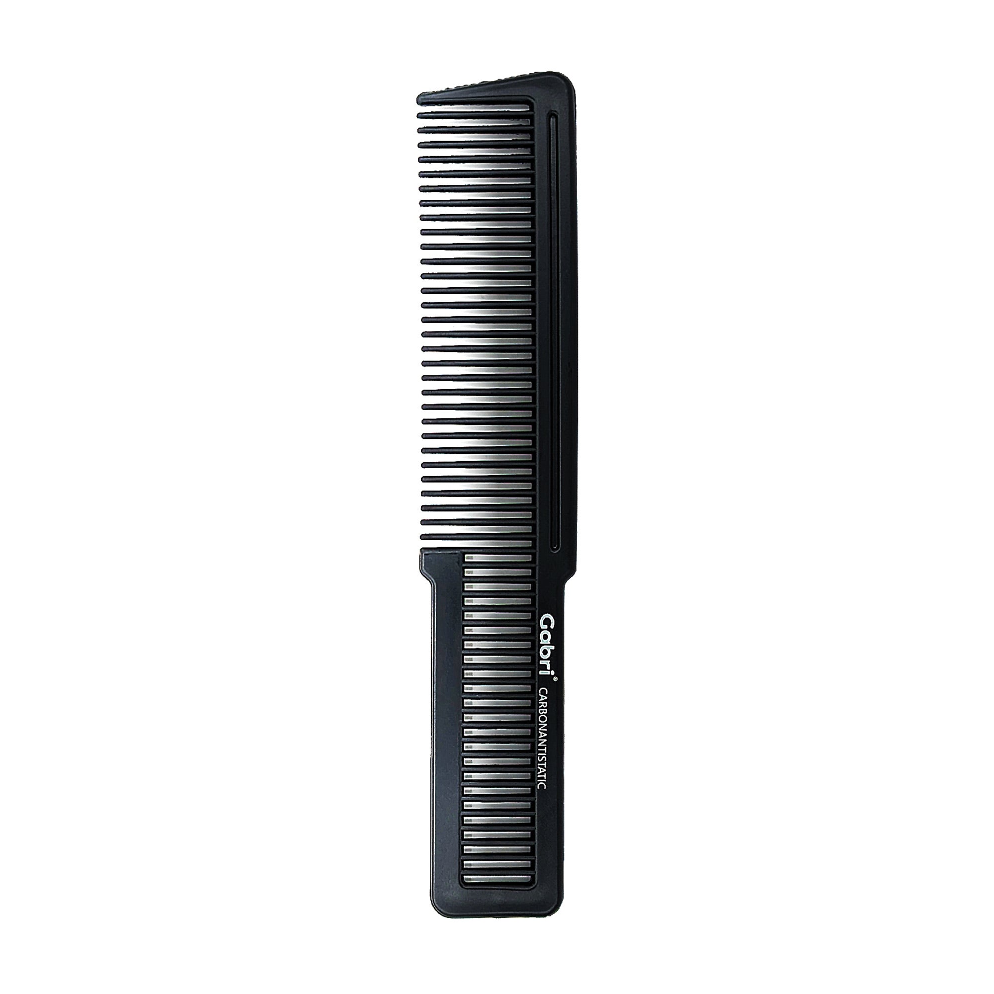 Gabri - Flat Top Comb Matte Black 20cm