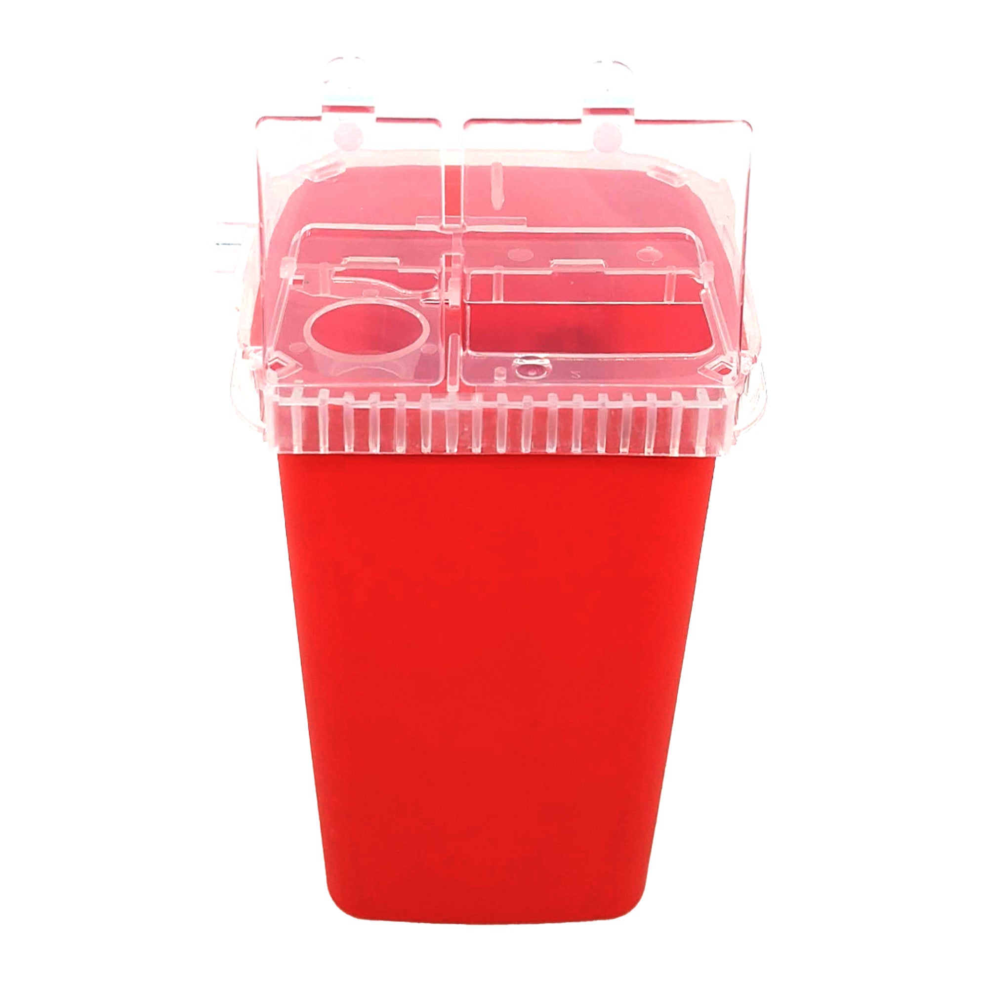 Gabri - Razor Blade Round Disposal Bin Case (Red)