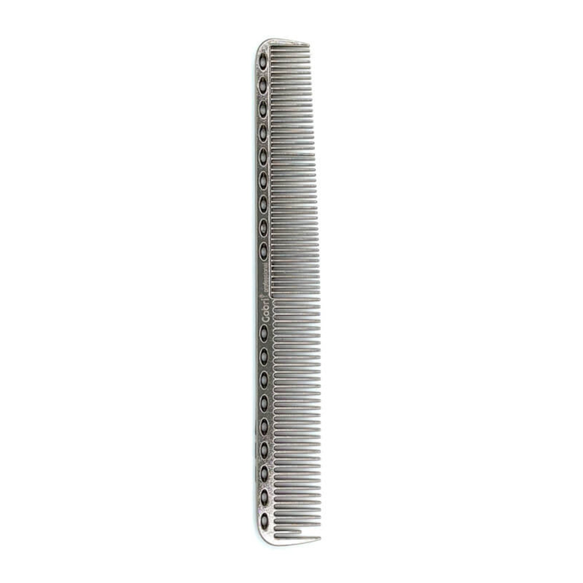 Gabri - Metal Cutting Comb Silver 21cm