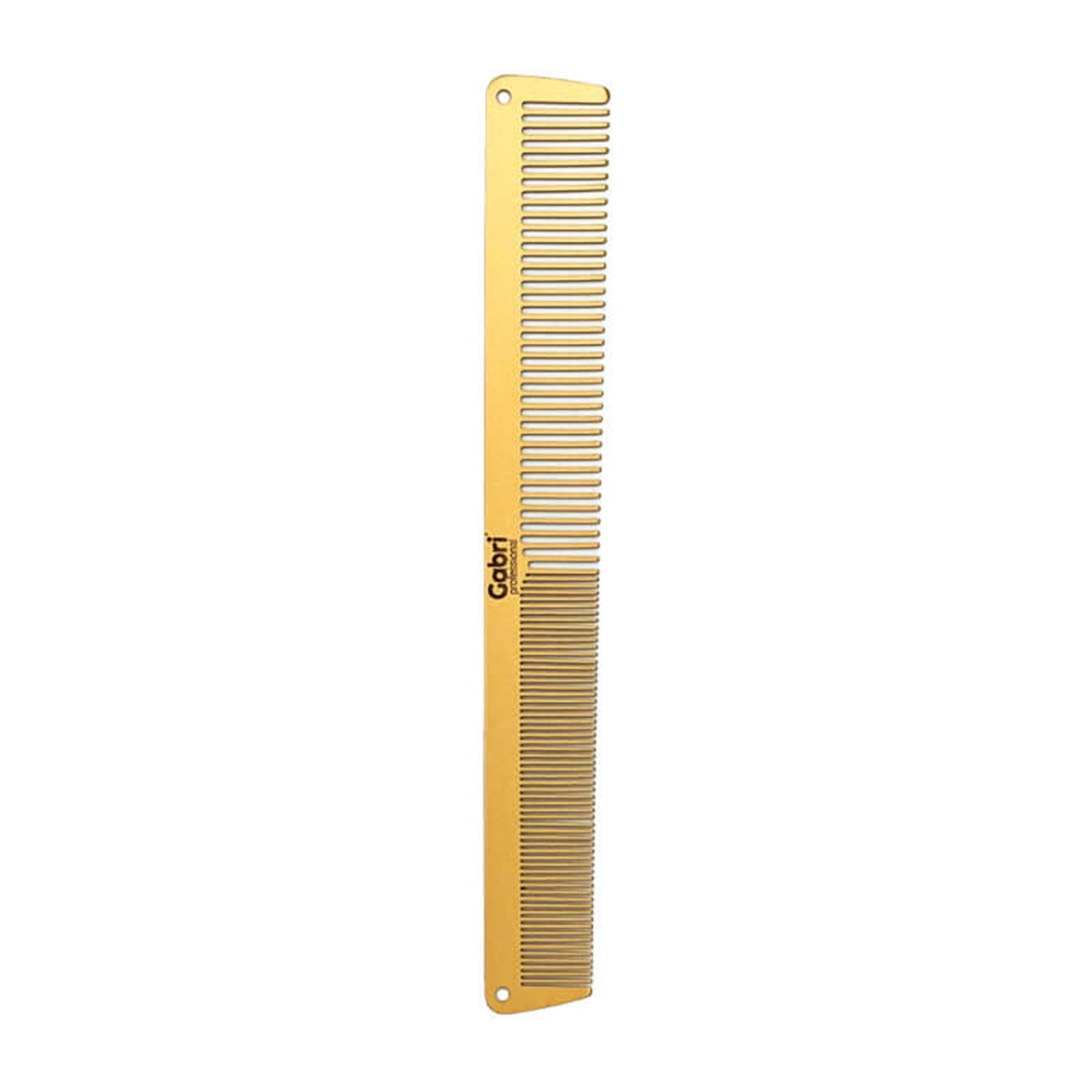 Gabri - Gold Metal Taper & Detangler Comb