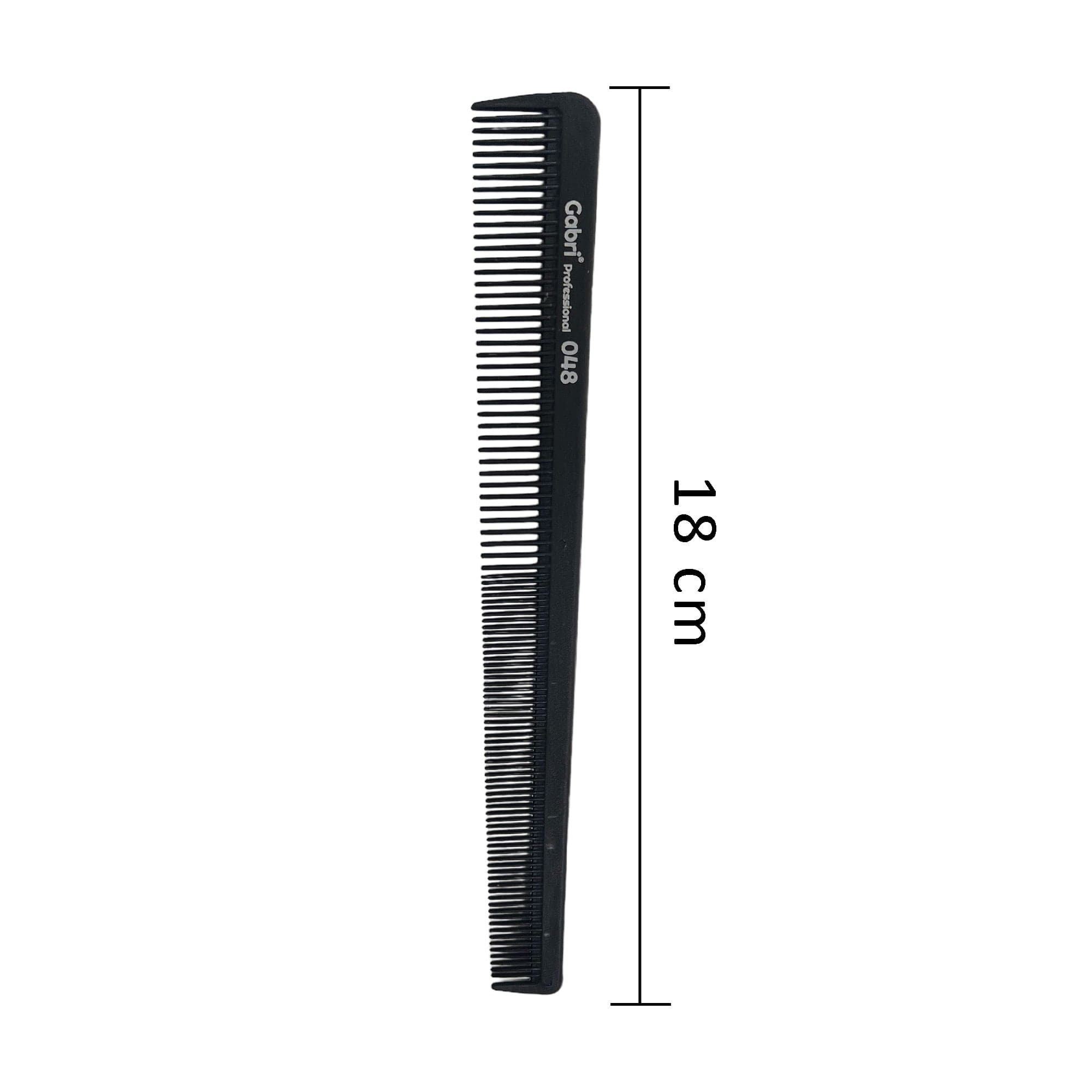 Gabri - Hair Taper Comb Fine Tooth No.048 18cm