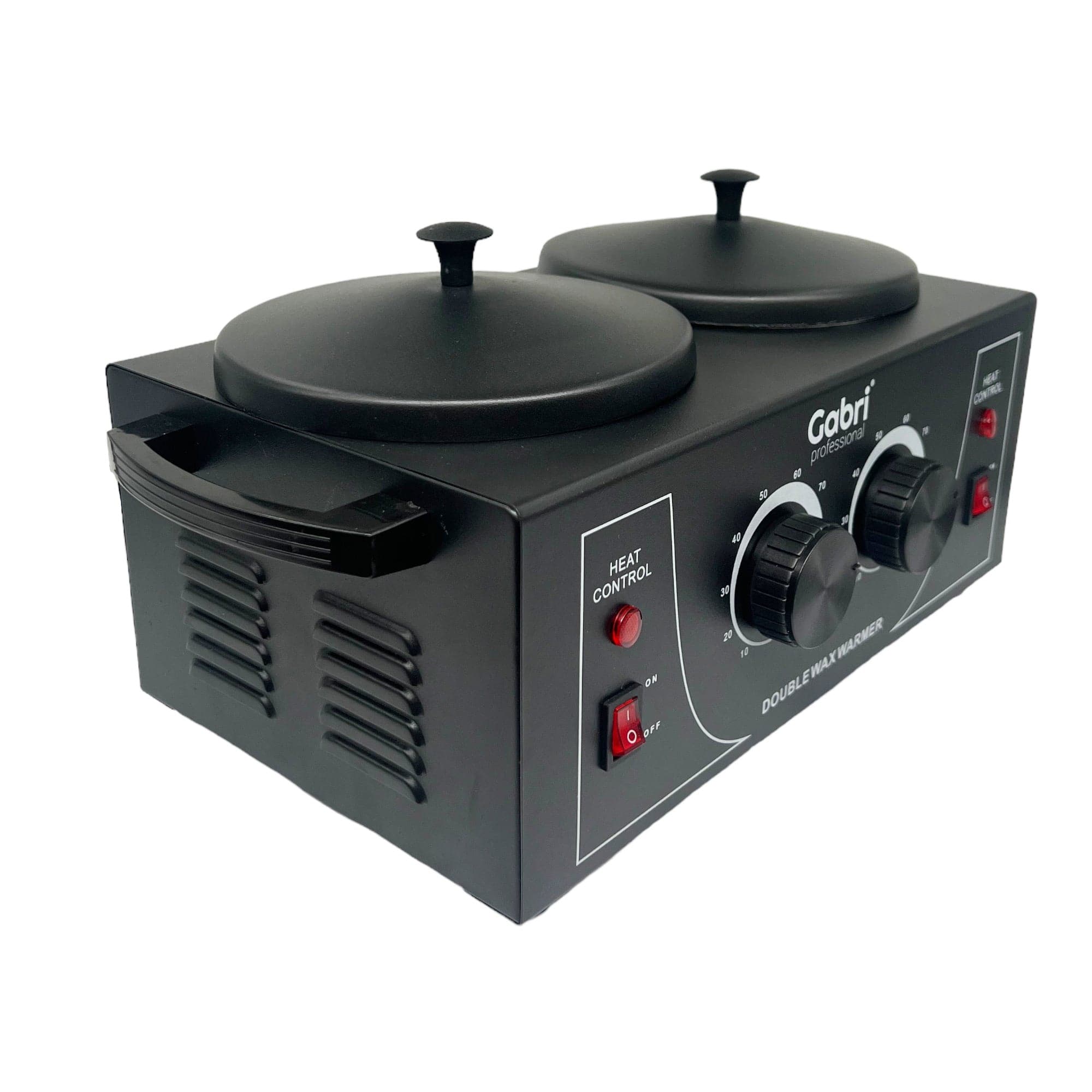 Gabri - Wax Heater Warmer Electric Double Pot (Black)