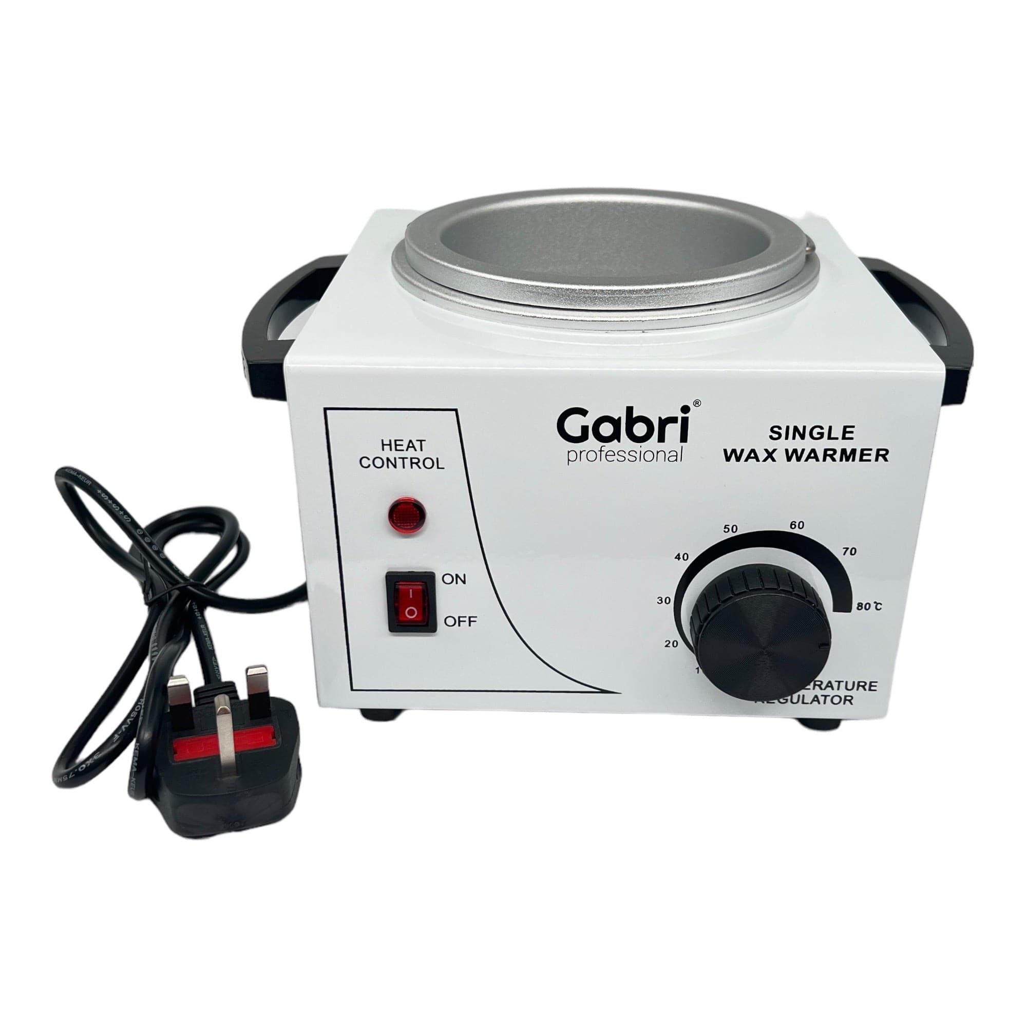 Gabri - Wax Heater Warmer Electric Single Pot (White)