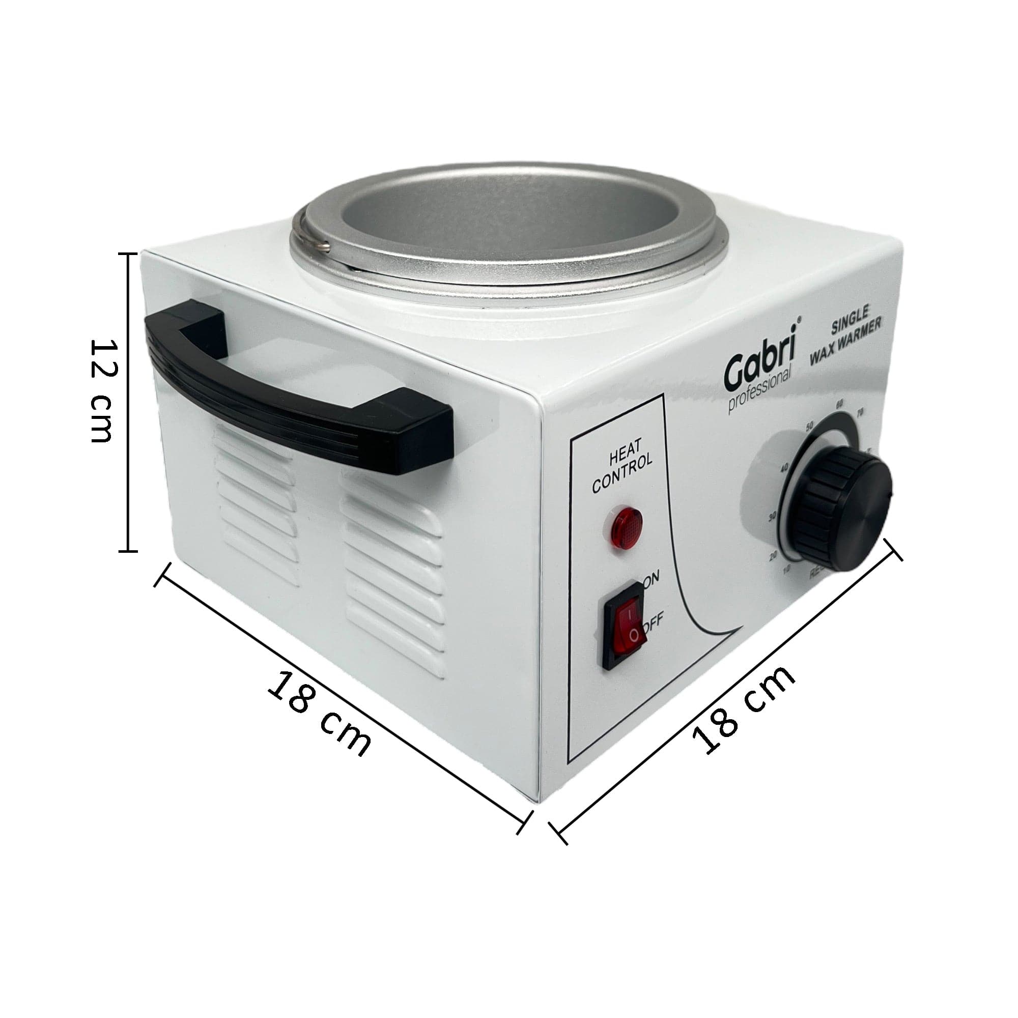 Gabri - Wax Heater Warmer Electric Single Pot (White)