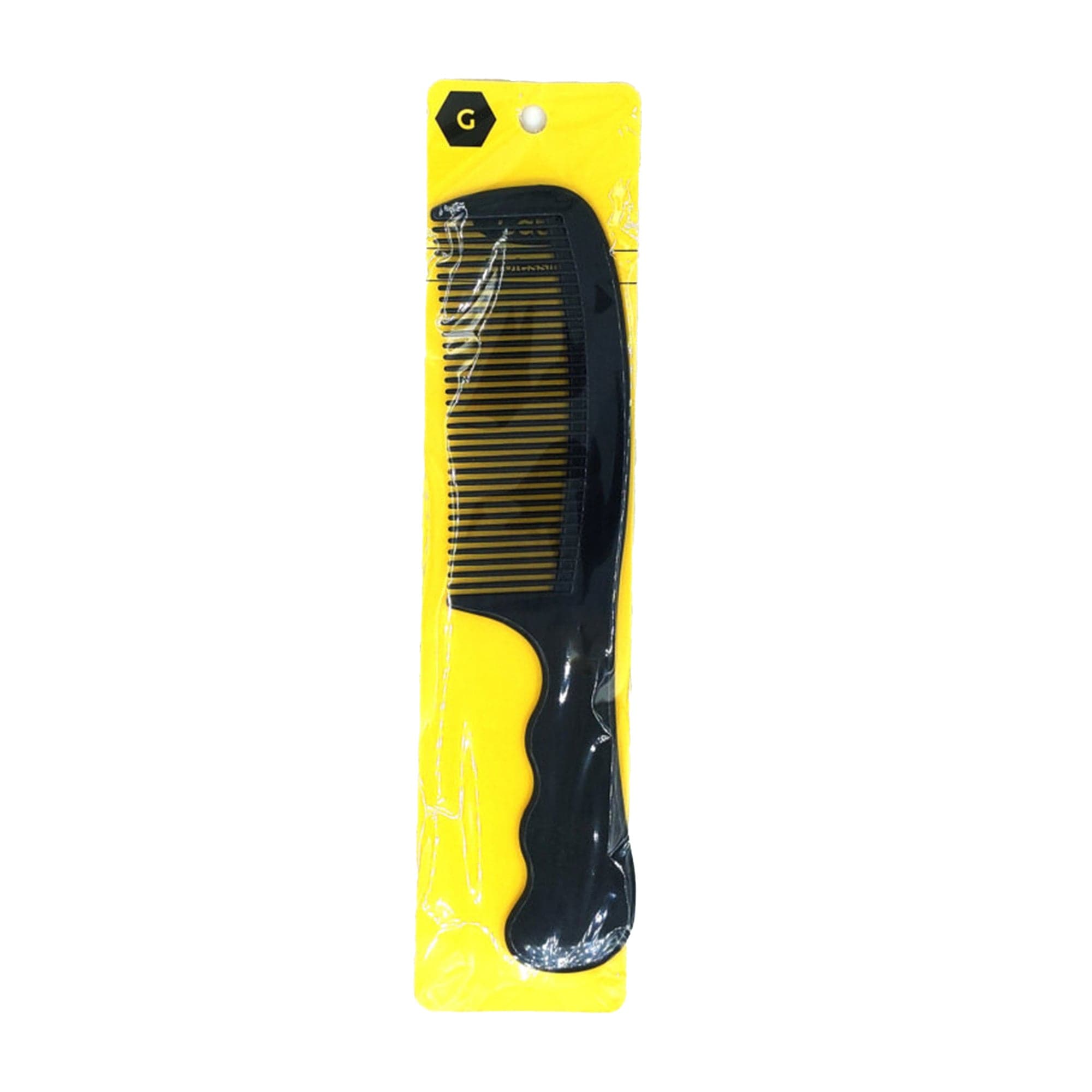 Gabri - Hair Detangler Comb Finger Grip Handle No.2302 22cm