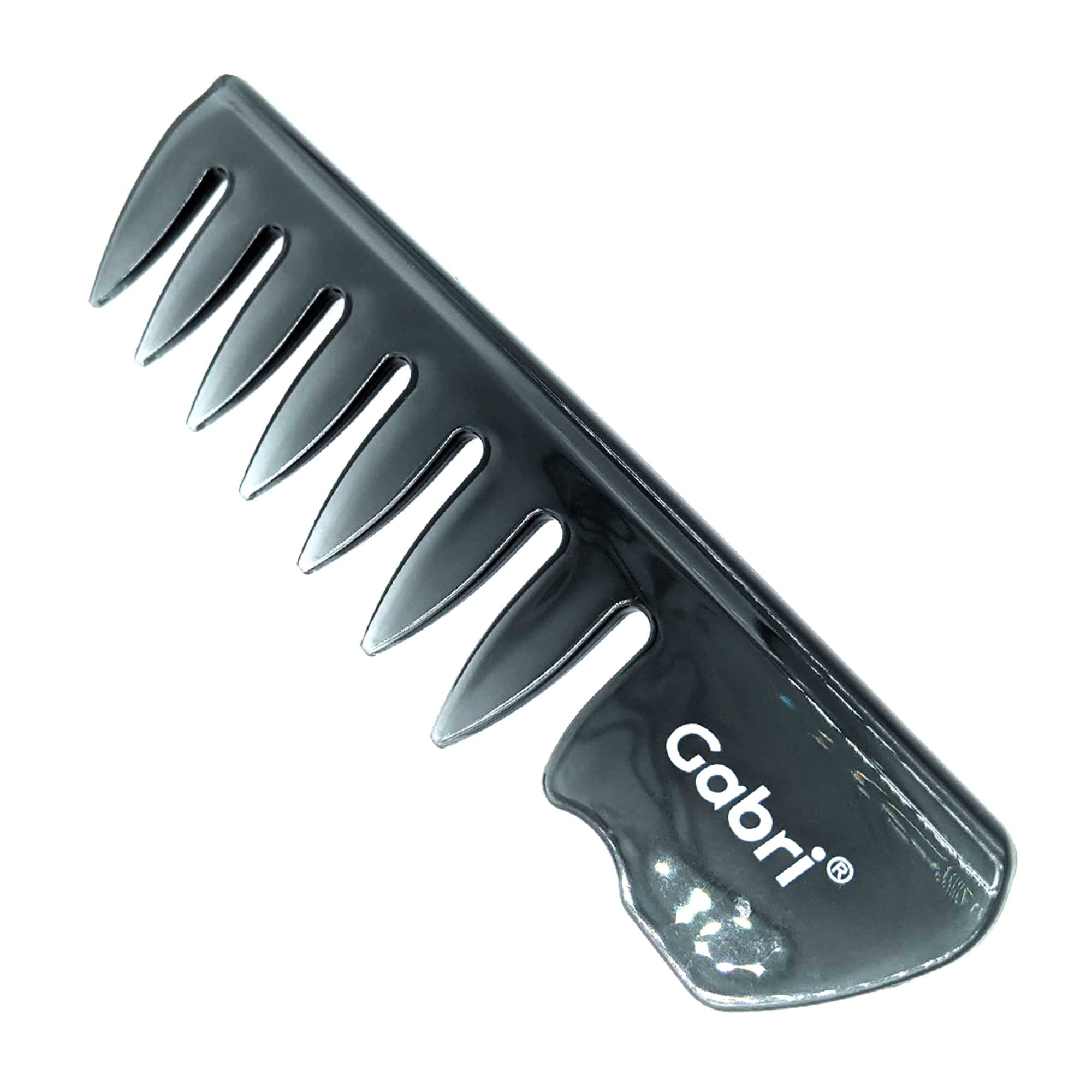 Gabri - Hair Styling Comb Wide Toothed Oil Head No.60814 15.5cm