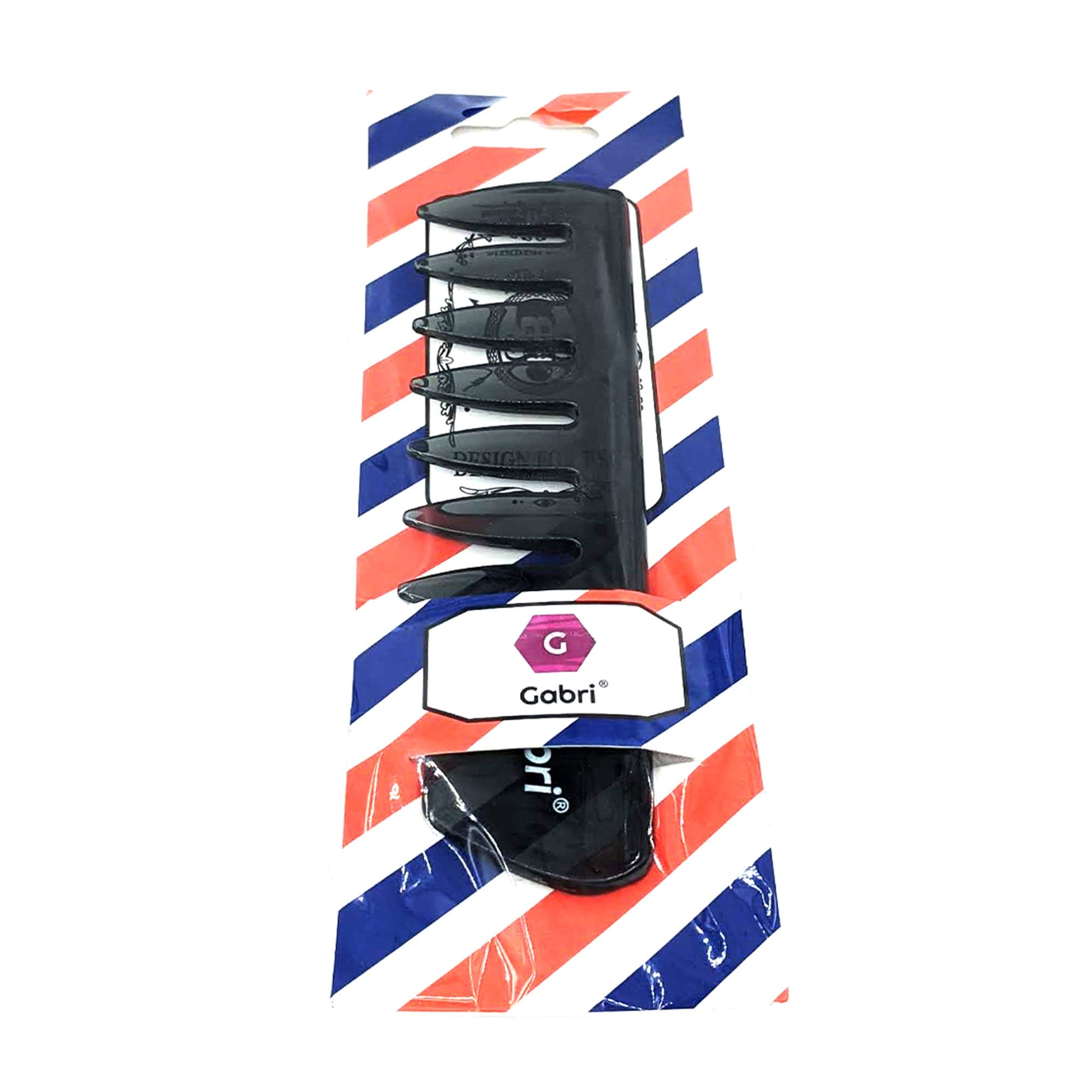 Gabri - Hair Styling Comb Wide Toothed Oil Head No.60814 15.5cm