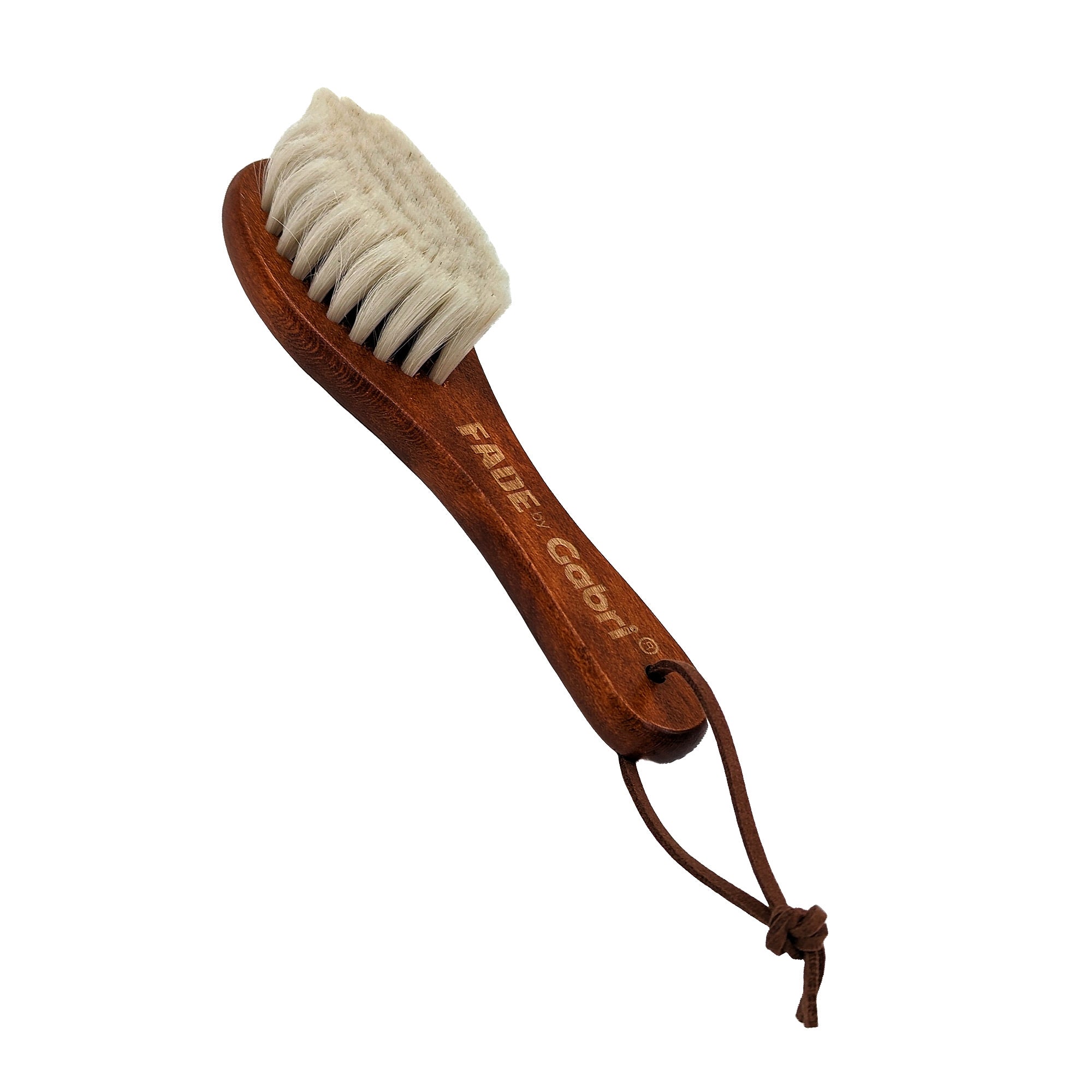 Gabri - Fade Brush White Bristles Wooden 15cm