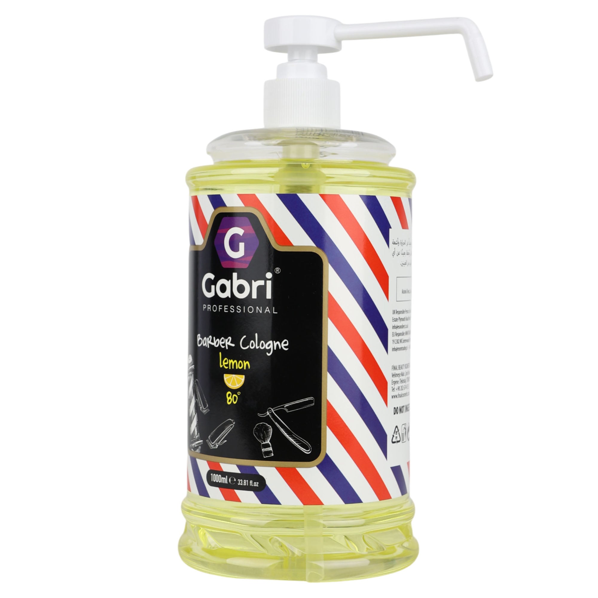 Gabri Professional - Barber Cologne Lemon 1000ml