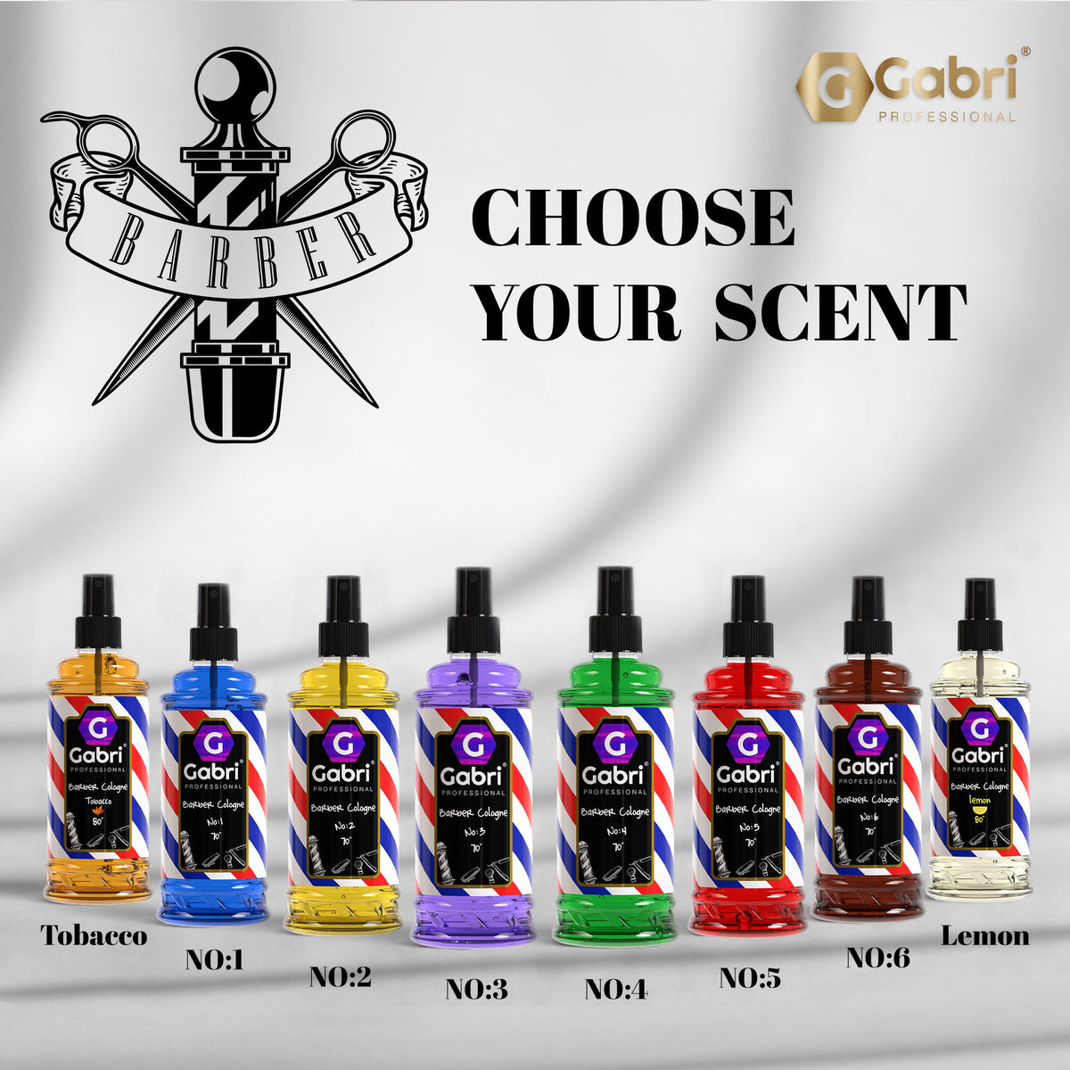 Gabri Professional - After Shave Cologne No.1 400ml