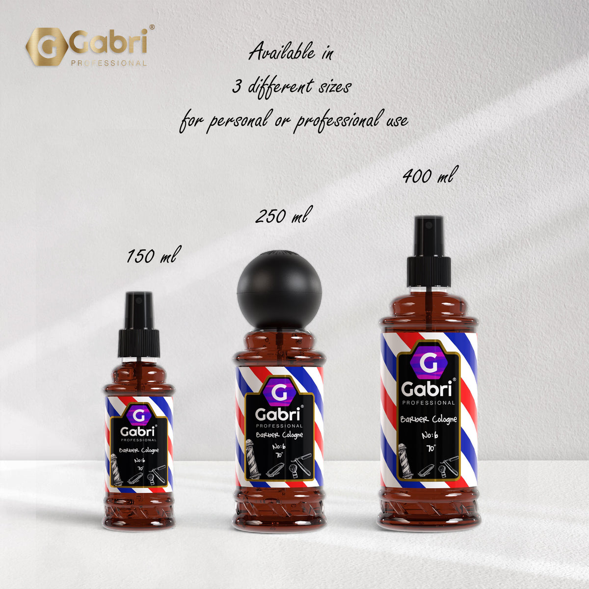 Gabri Professional - After Shave Cologne No.6 150ml