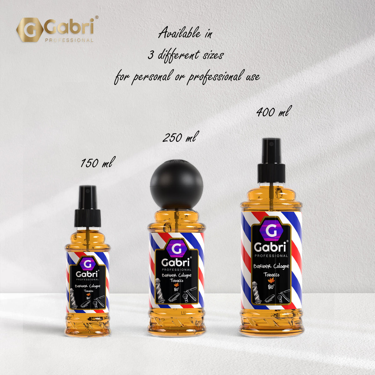 Gabri Professional - After Shave Cologne Tobacco 150ml