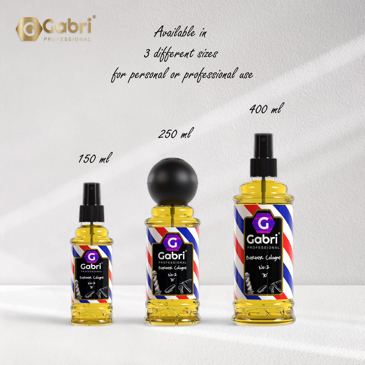 Gabri Professional - After Shave Cologne No.2 250ml