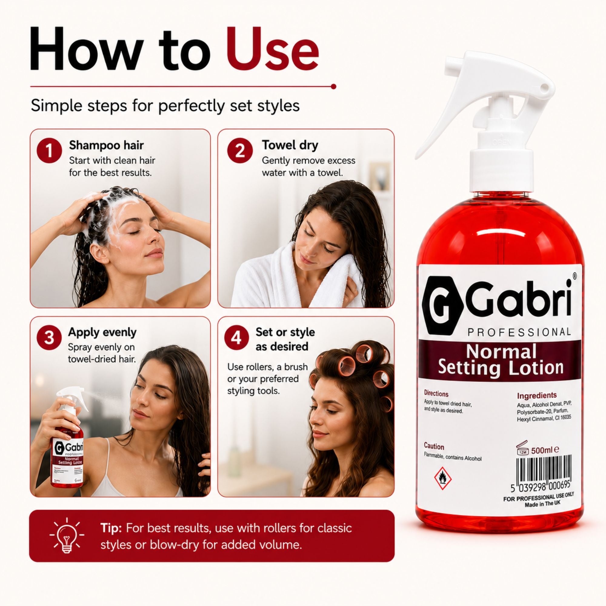 Gabri Professional - Normal Setting Lotion 500ml