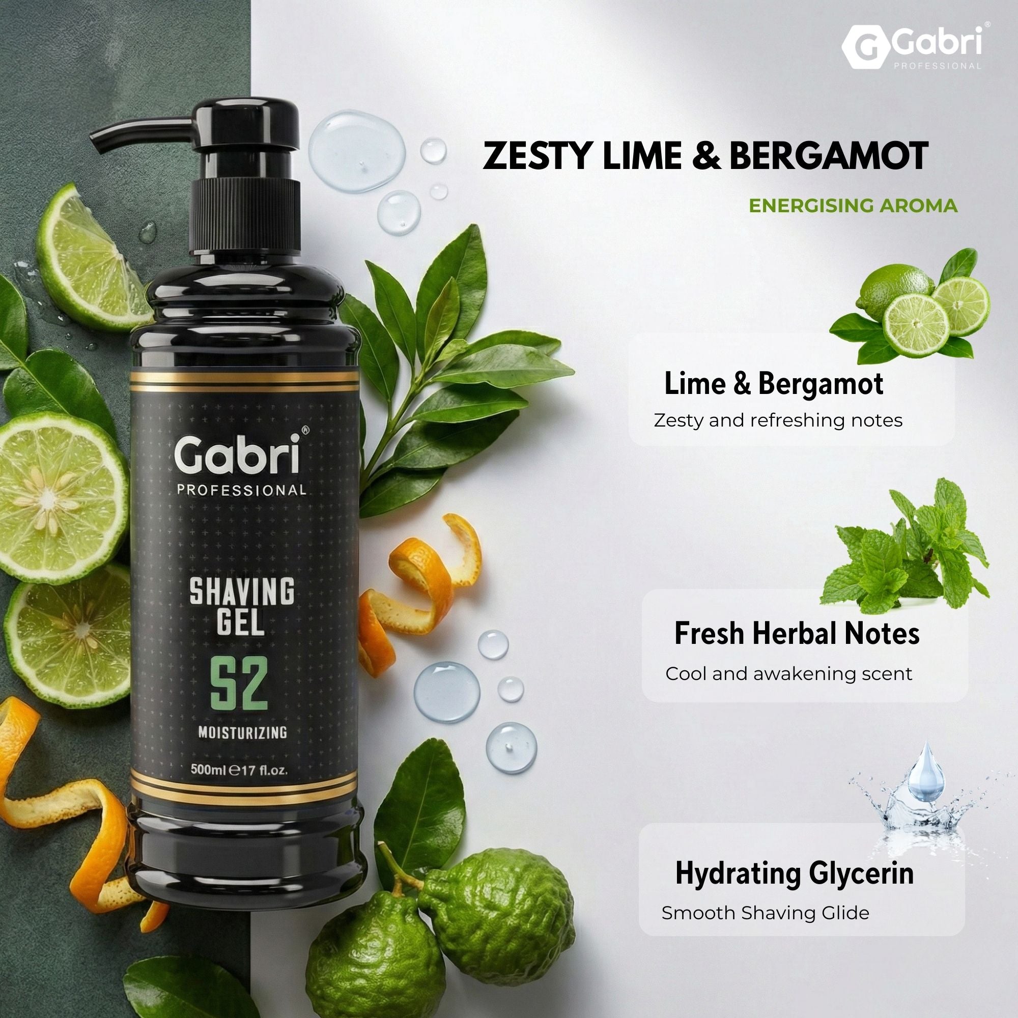 Gabri Professional - Shaving Gel S2 500ml