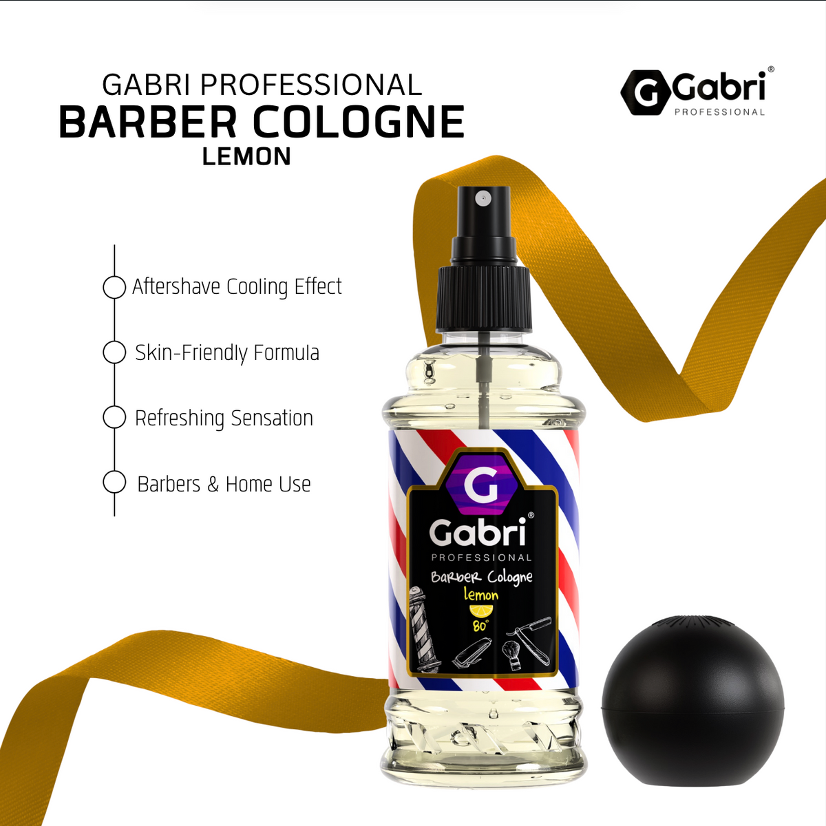Gabri Professional - After Shave Cologne Lemon 250ml