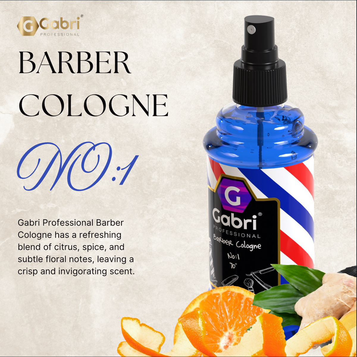 Gabri Professional - After Shave Cologne No.1 250ml