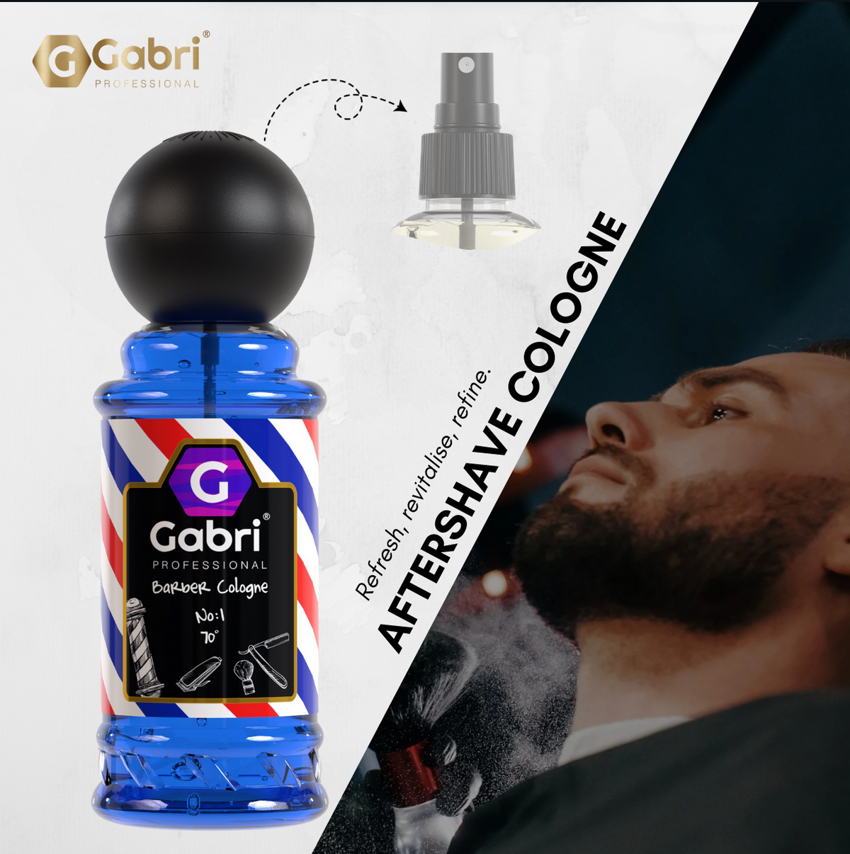 Gabri Professional - After Shave Cologne No.1 250ml