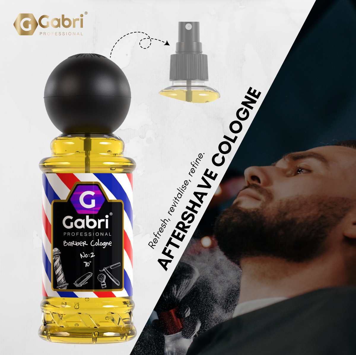 Gabri Professional - After Shave Cologne No.2 250ml