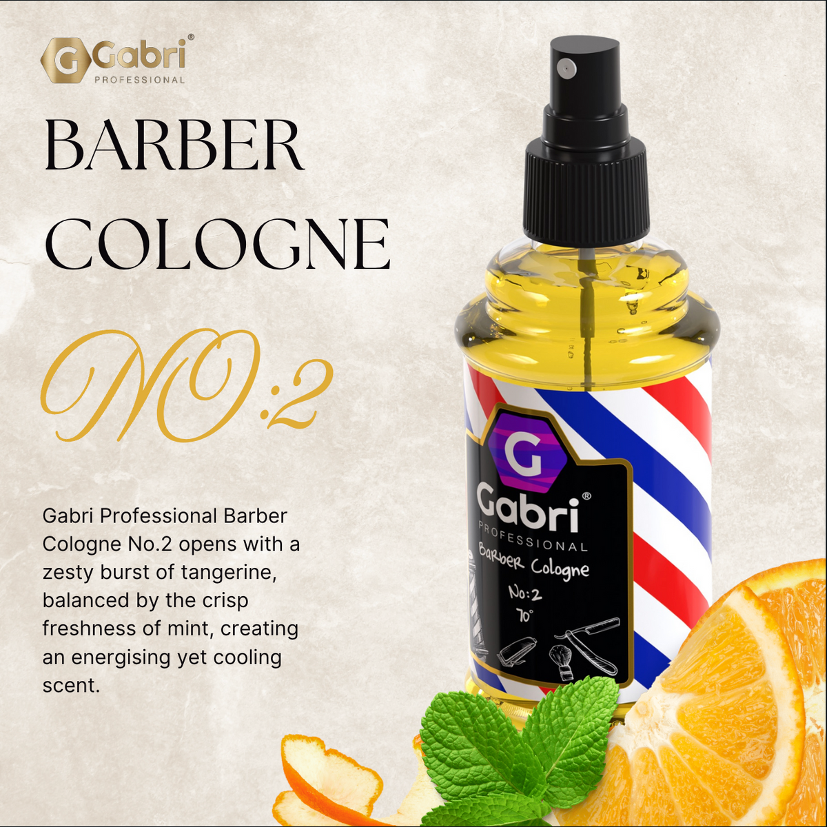 Gabri Professional - After Shave Cologne No.2 250ml