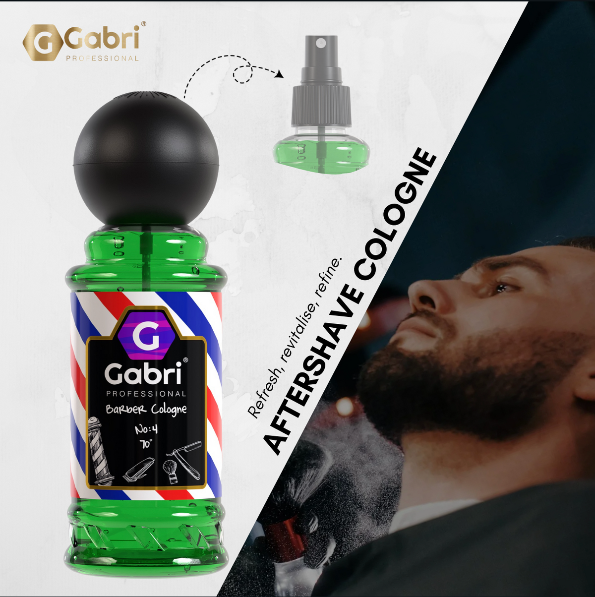 Gabri Professional - After Shave Cologne No.4 250ml