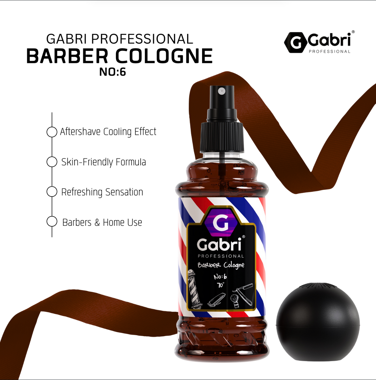 Gabri Professional - After Shave Cologne No.6 250ml
