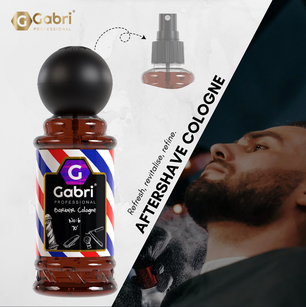 Gabri Professional - After Shave Cologne No.6 250ml