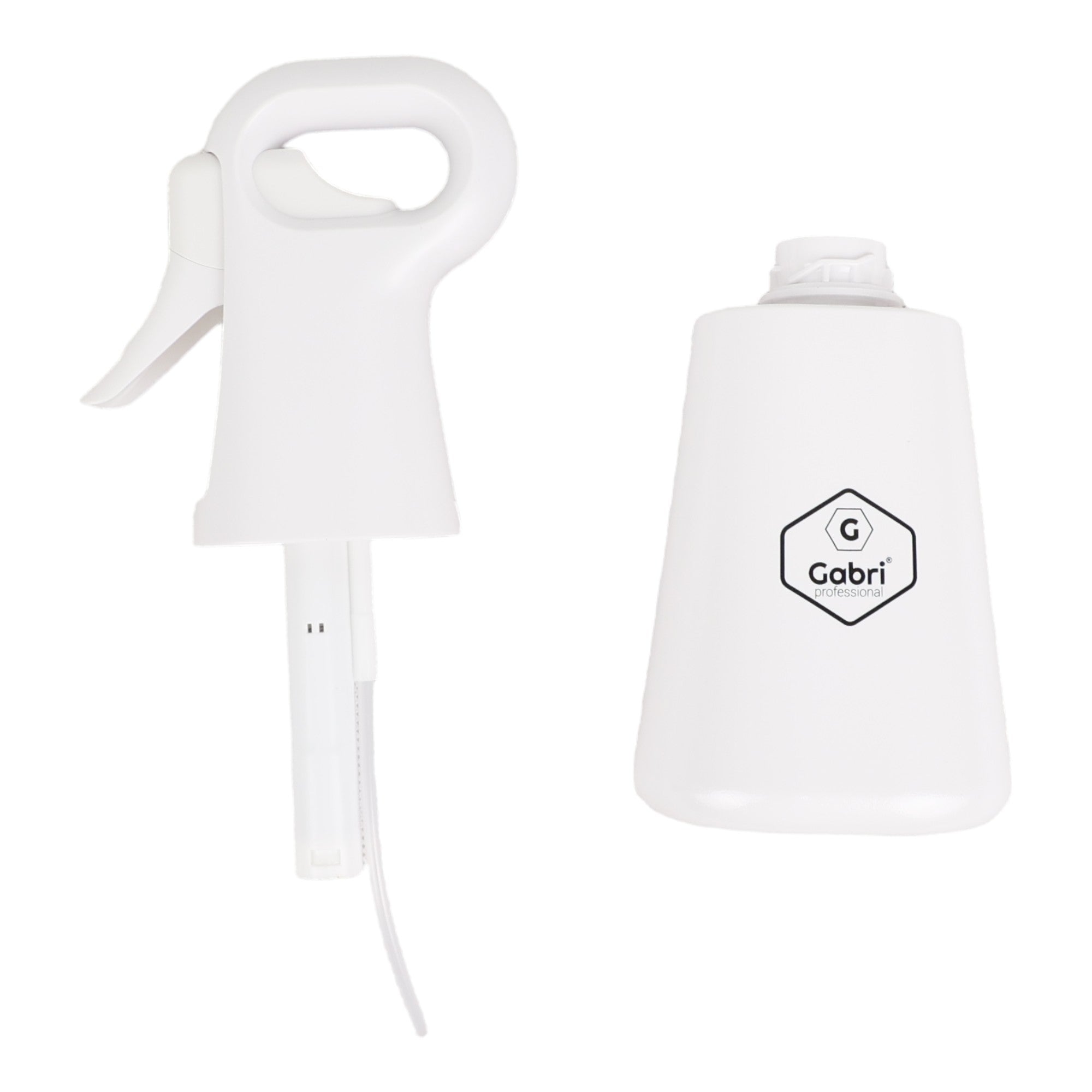 Gabri - Water Spray Bottle 300ml Empty Refillable Extreme Mist Trigger Sprayer White