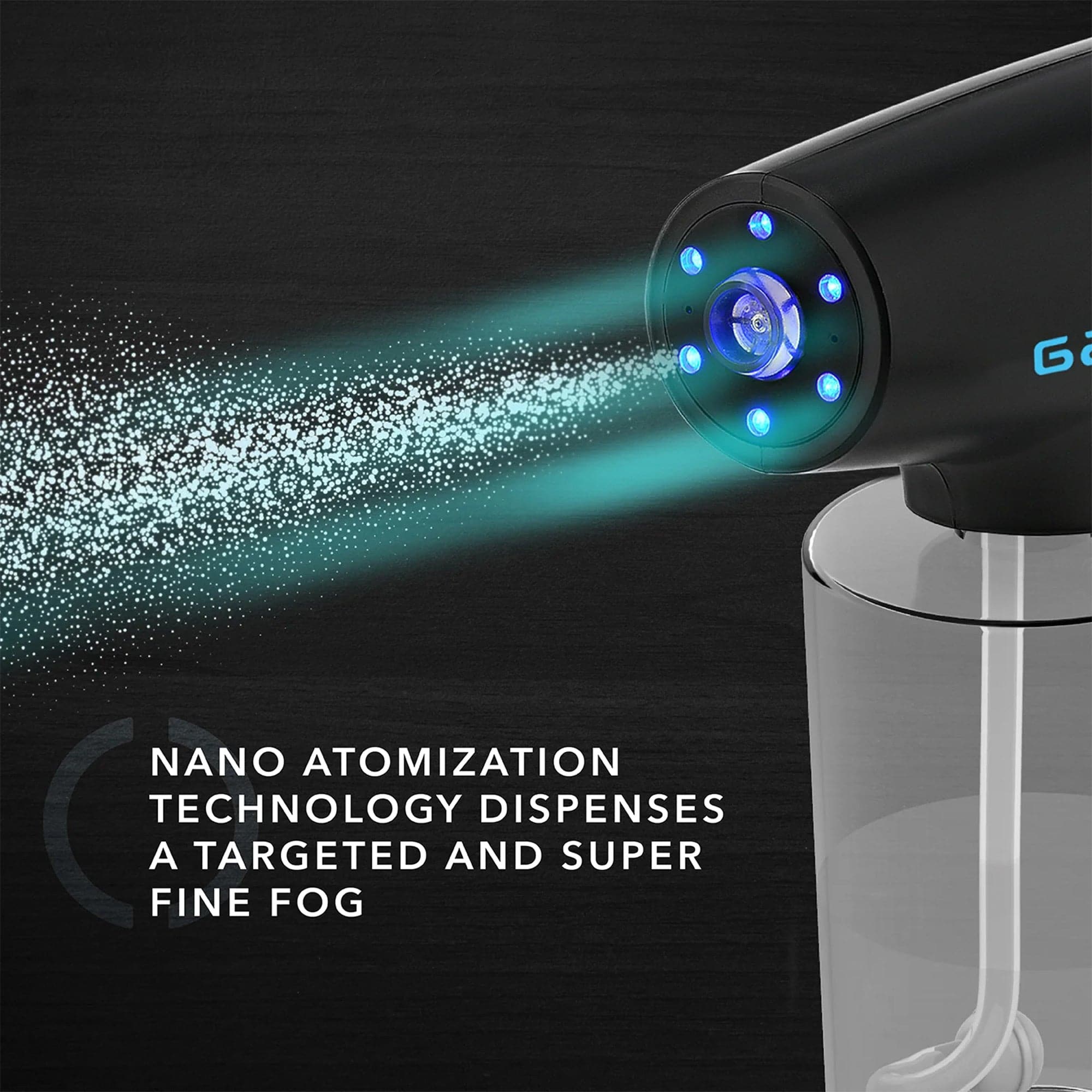 Gamma+ - Evo Nano Hair Water Spray Mister Black