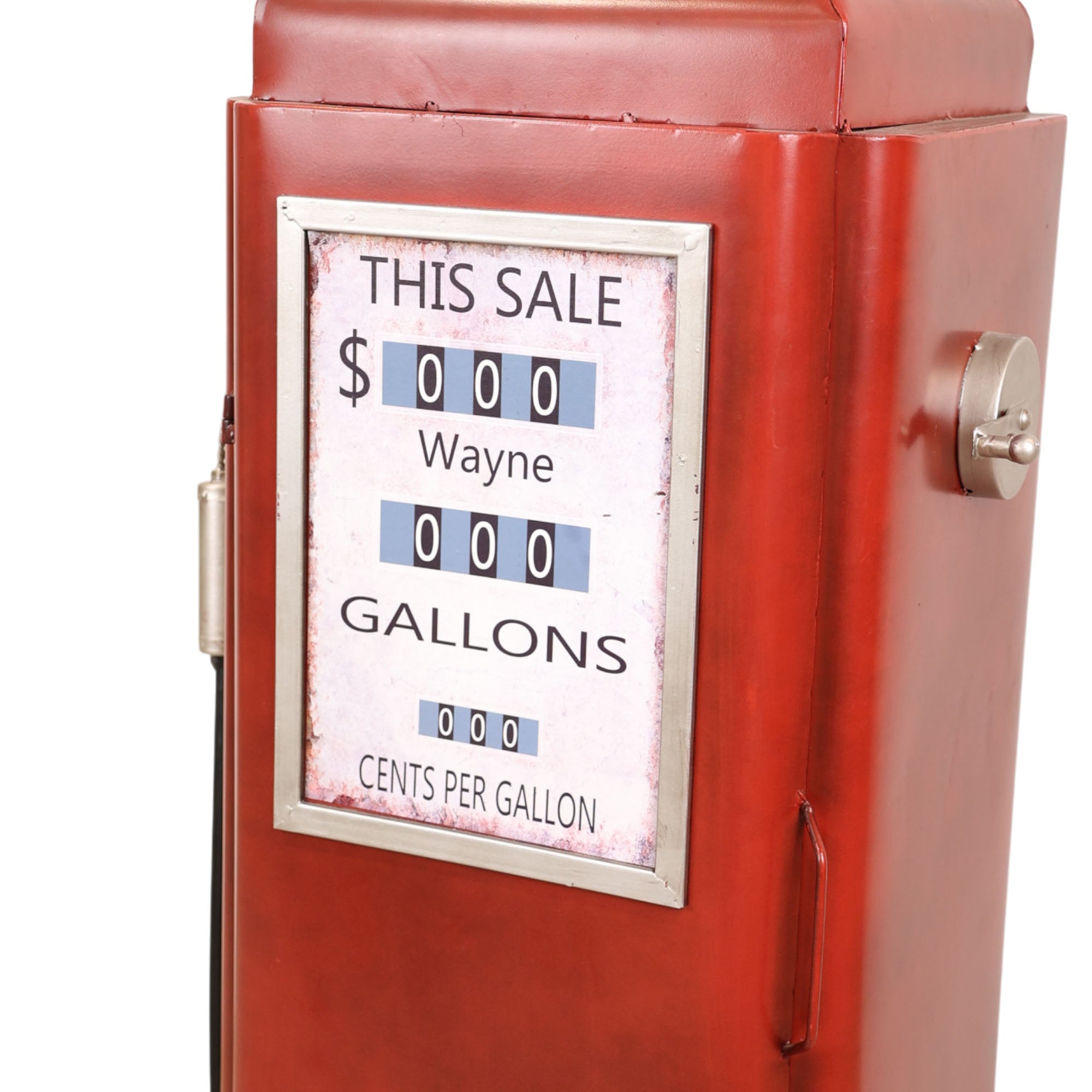 Eson - Gas Pump Clock with Shelf 134cm