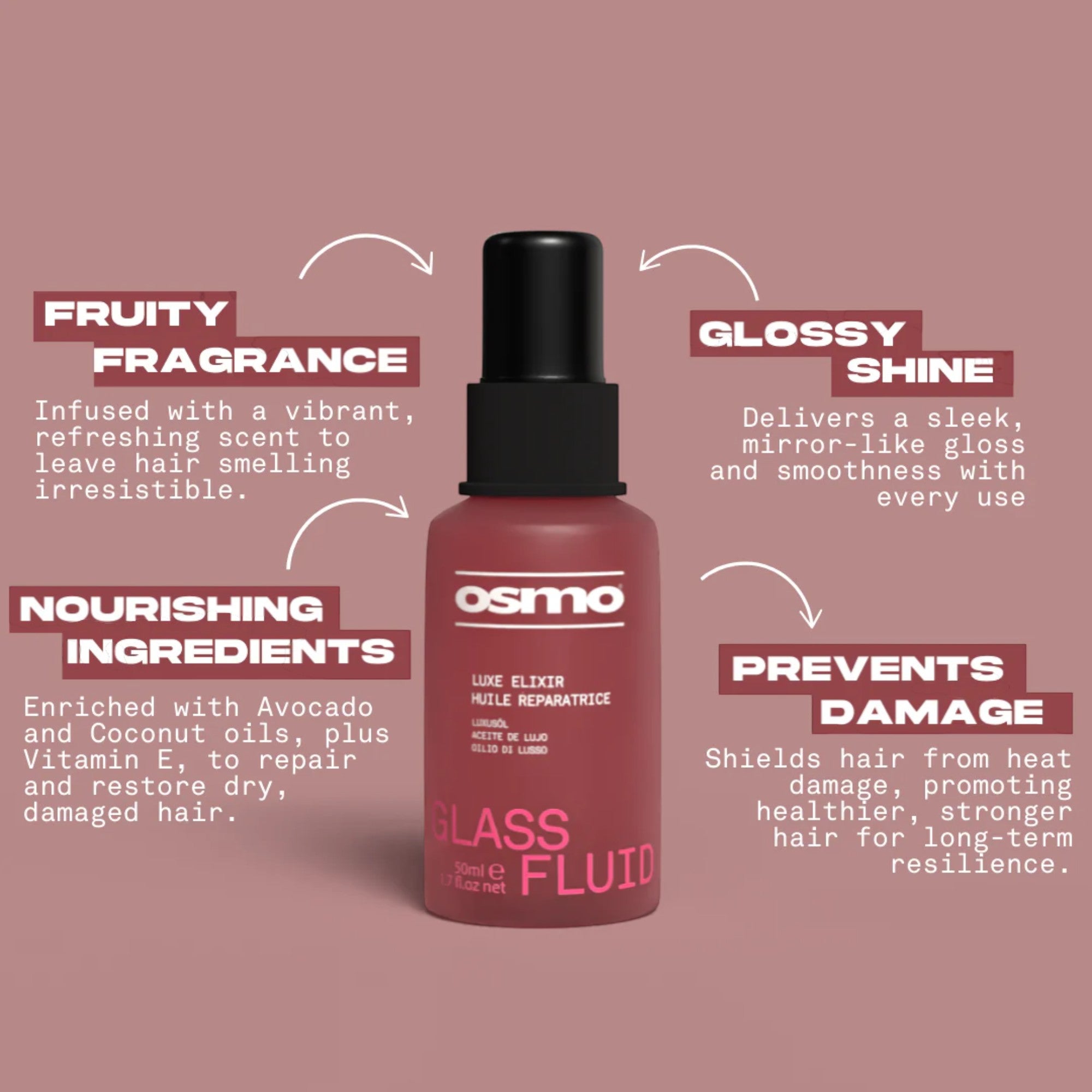 Osmo - Glass Fluid Luxe Elixir 50ml