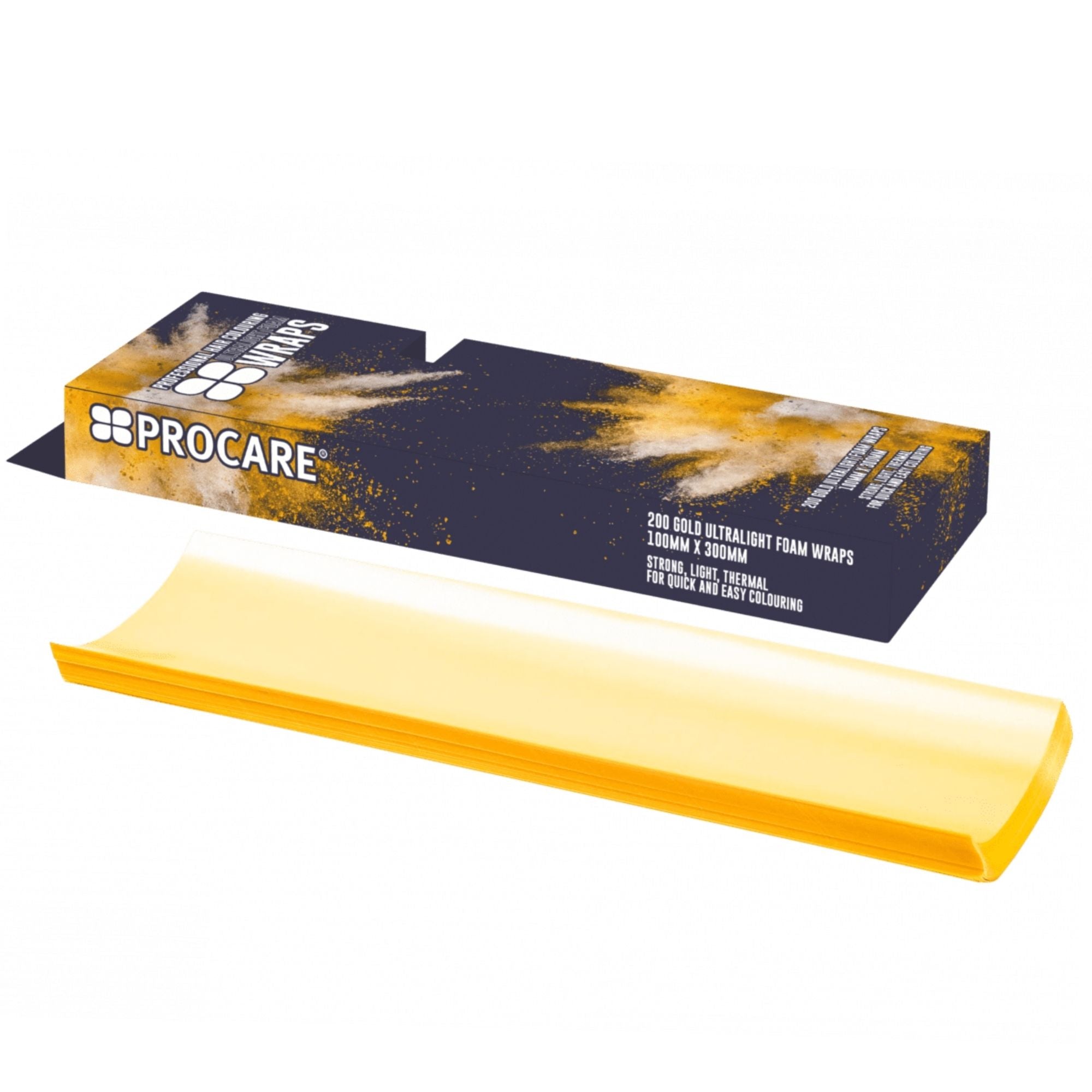 Procare - Premium Gold U-Light Foam Wraps (200 Sheets)