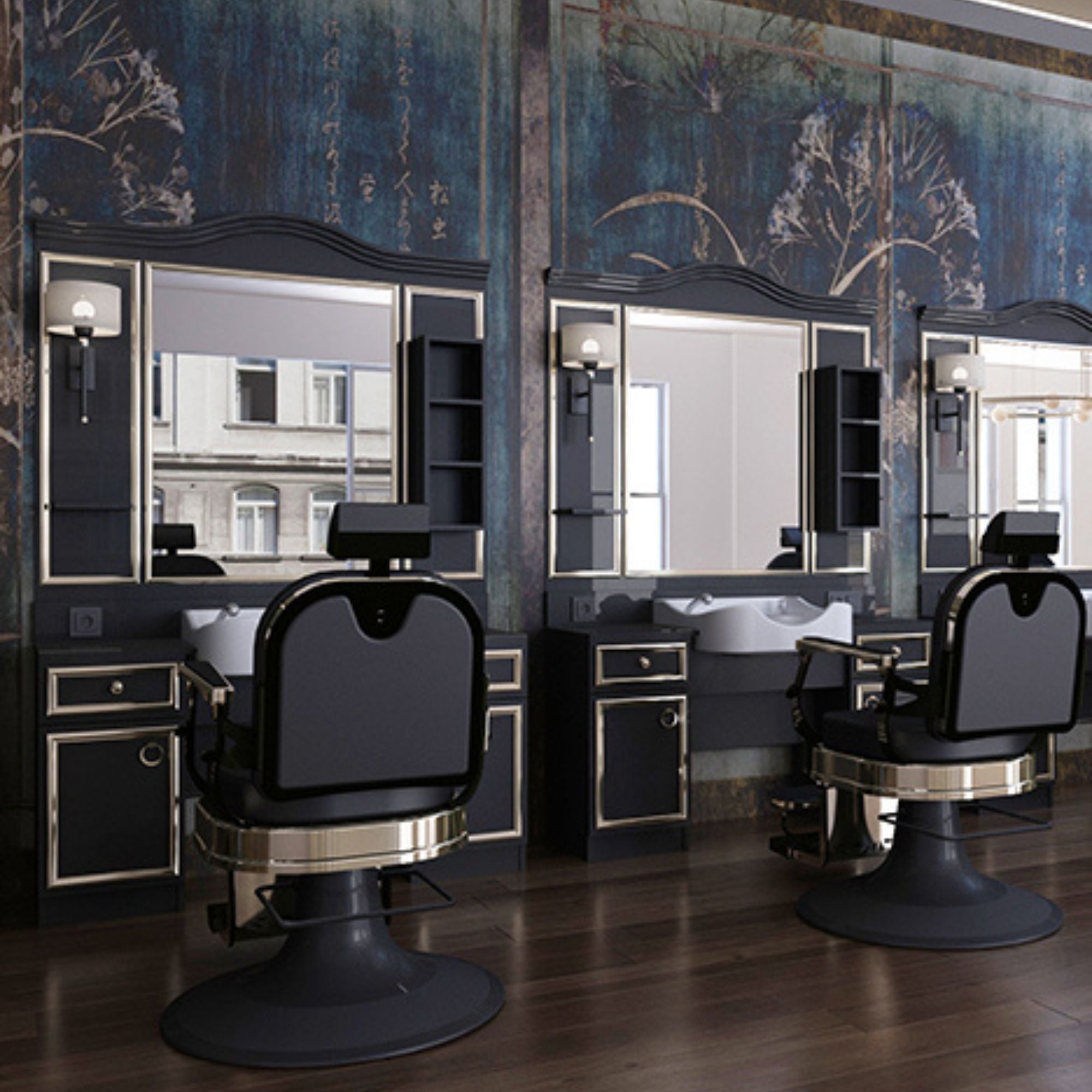 Alpeda - Golden Man Barber Station