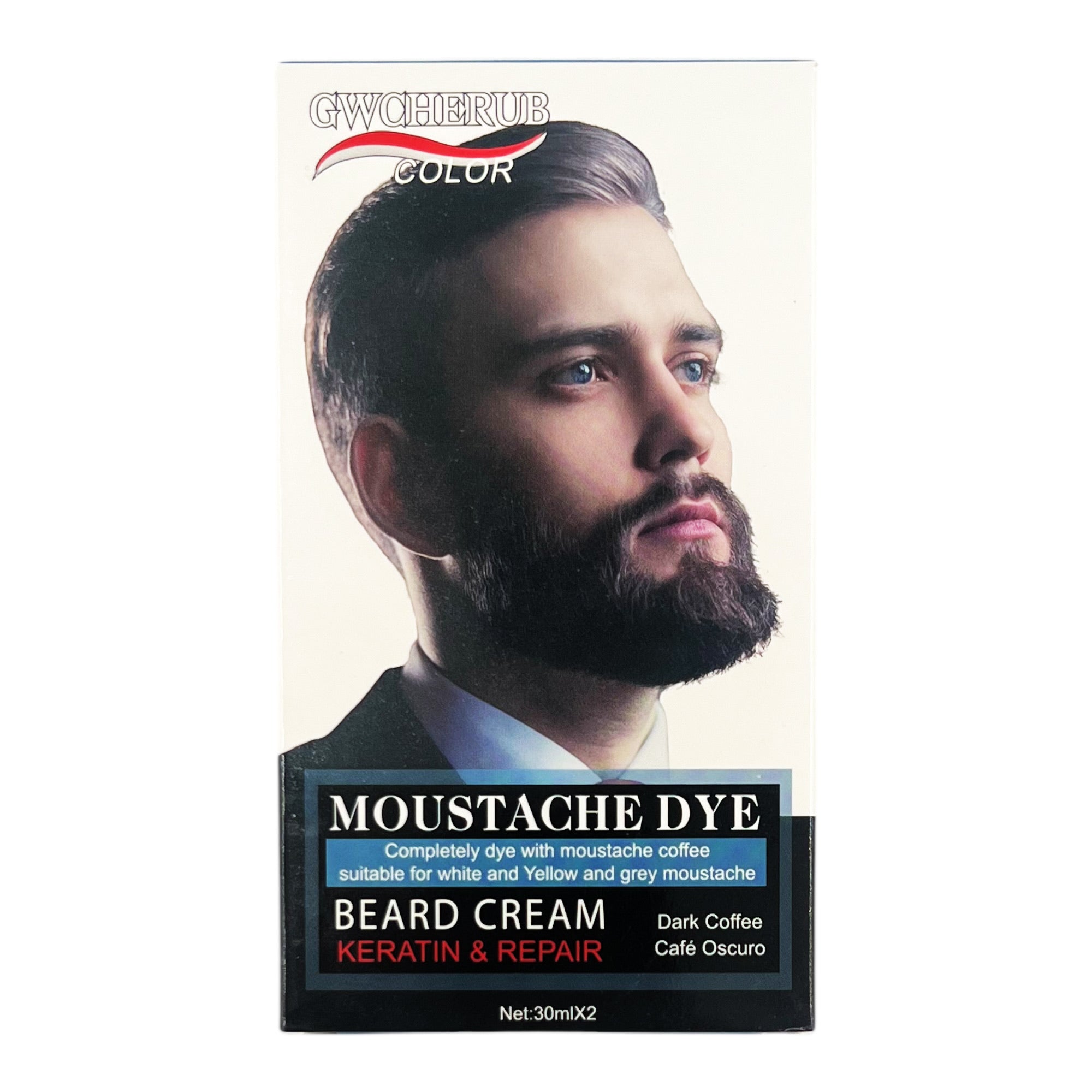 Gwcherub - Moustache Dye 2x30ml