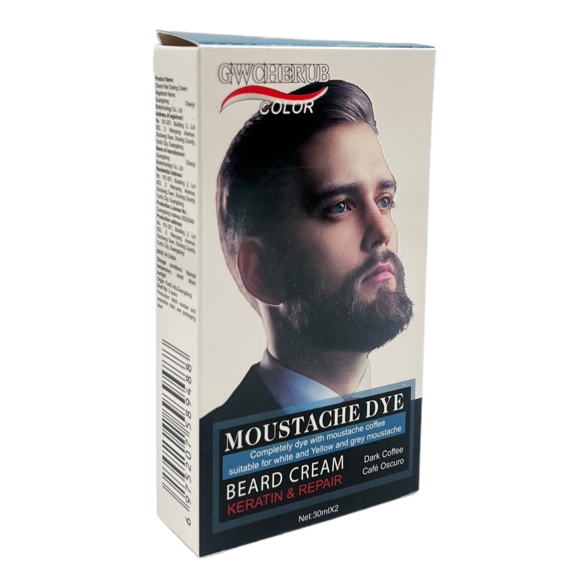 Gwcherub - Moustache Dye 2x30ml