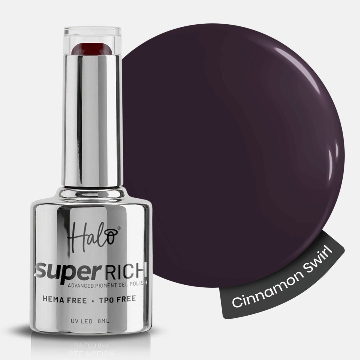 Halo - Gel Polish Super Rich Cinnamon Swirl 8ml