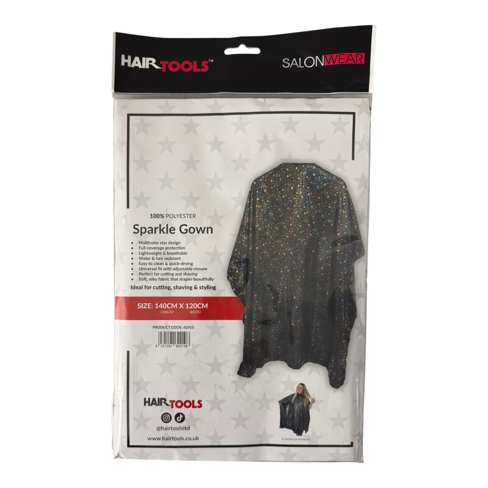 Hair Tools - Barber Hairdressing Sparkle Gown