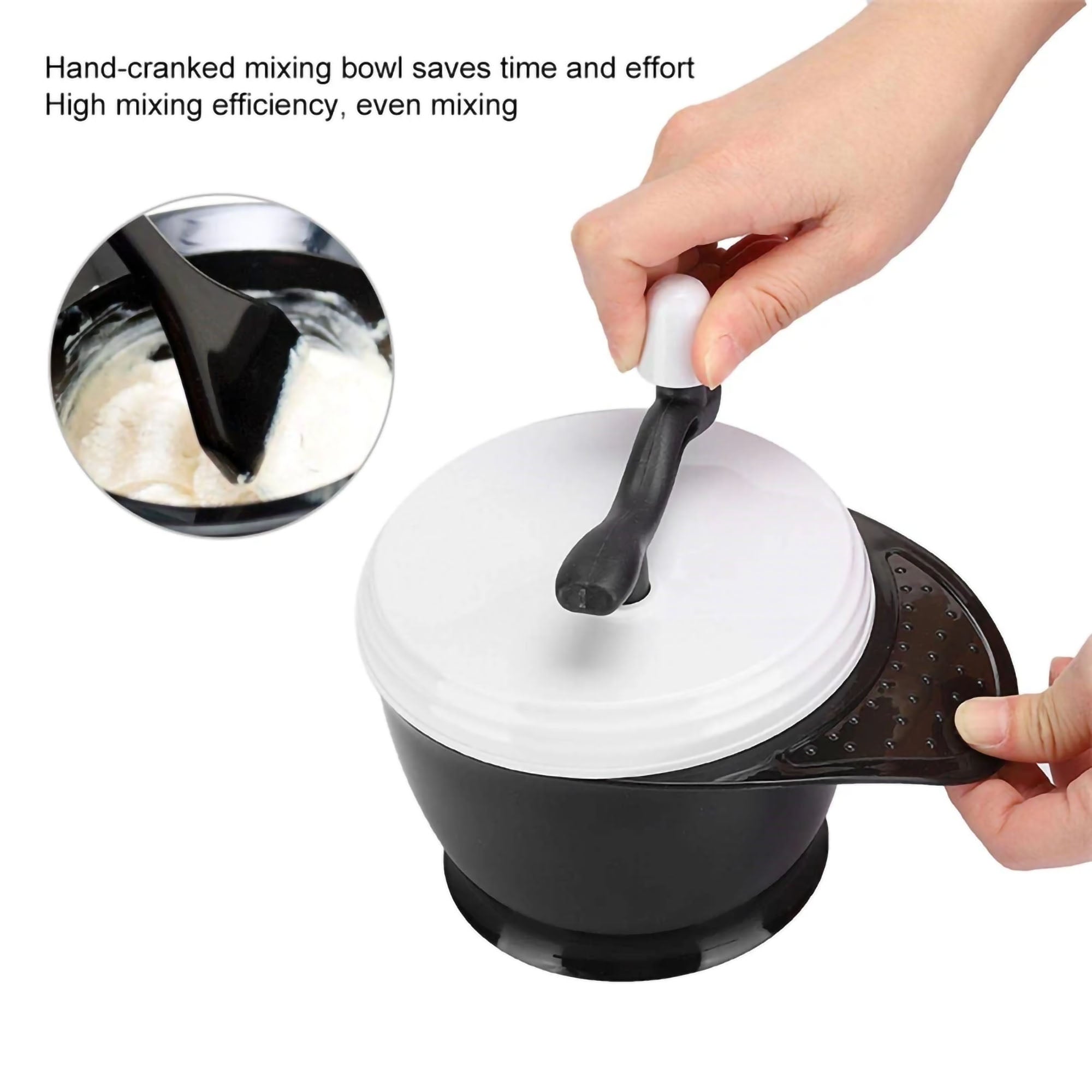 Eson - Hair Colour Mixing Tint Bowl With Manual Mixer