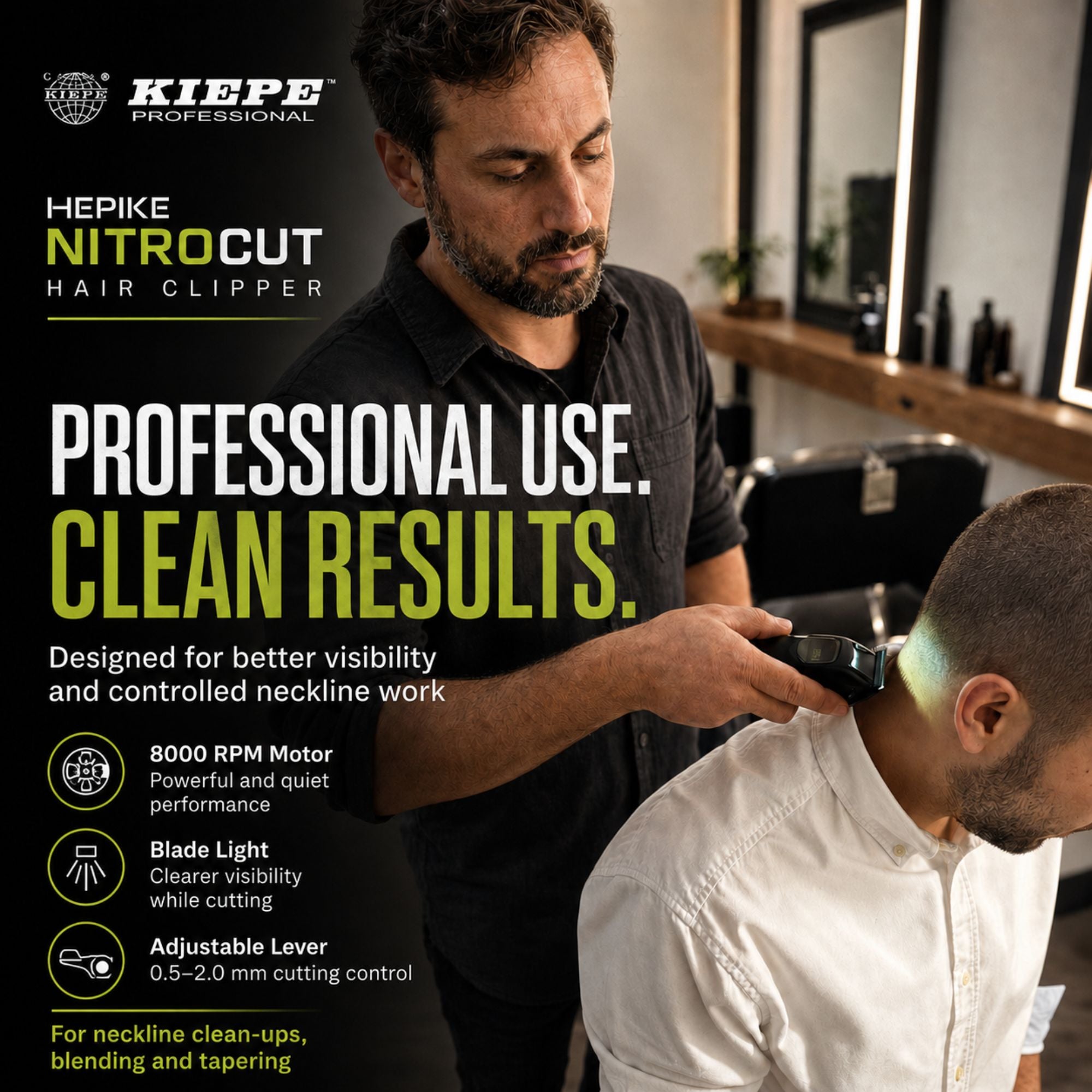 Kiepe - Hepike Nitrocut Hair Clipper 6371