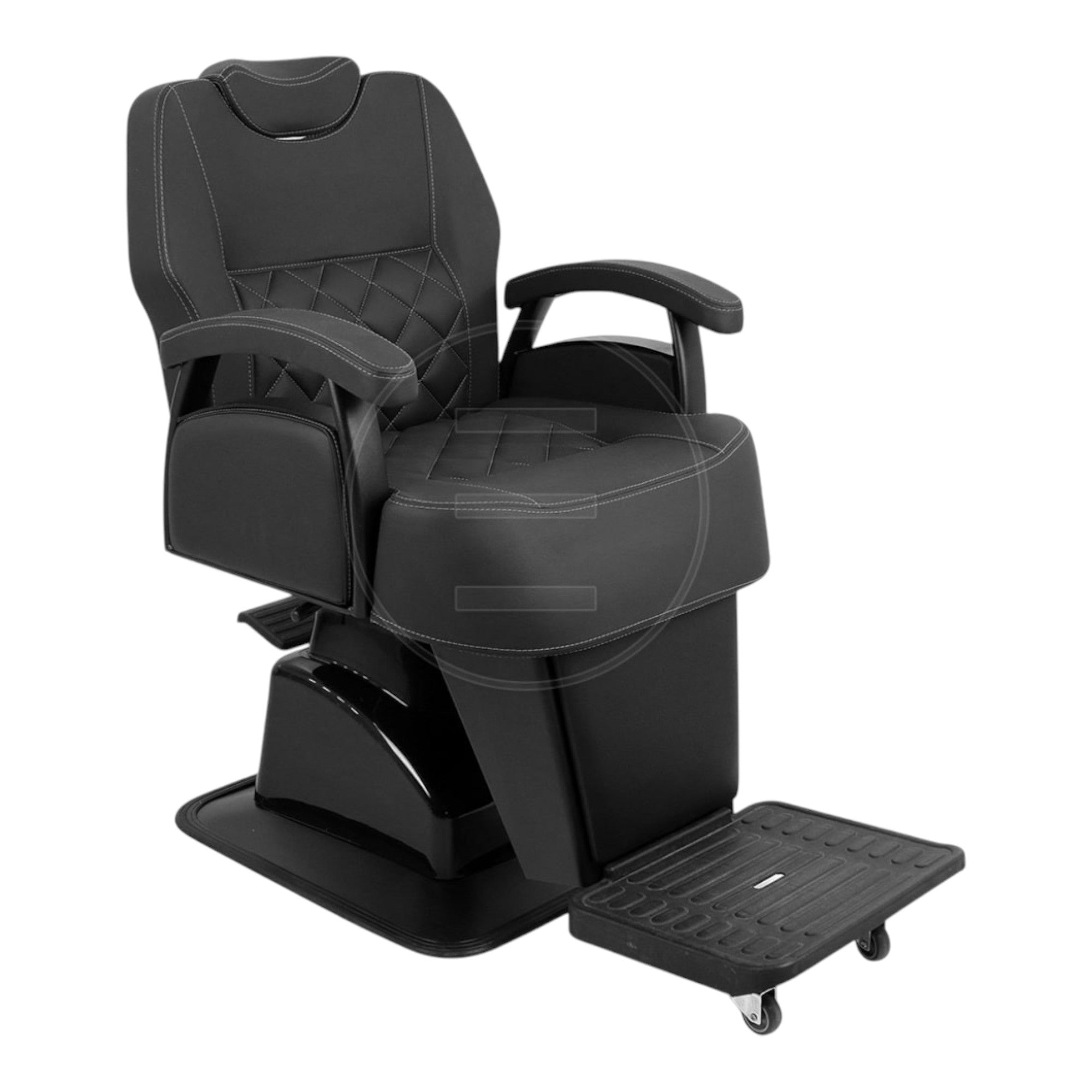 Alpeda - Hercule Black Edition A Barber Chair (Black Finish)