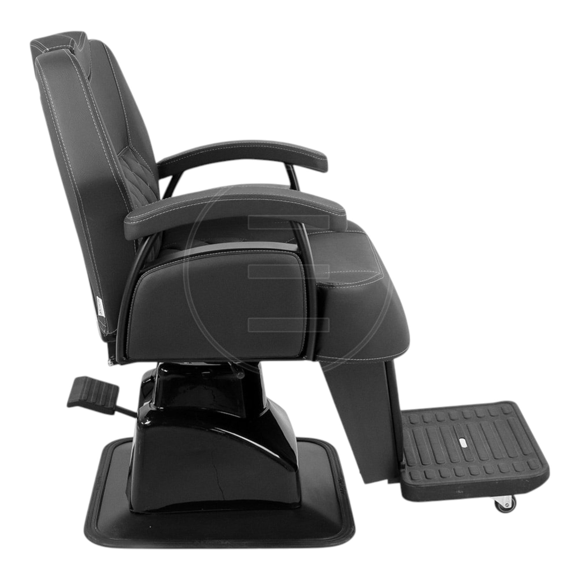 Alpeda - Hercule Black Edition A Barber Chair (Black Finish)