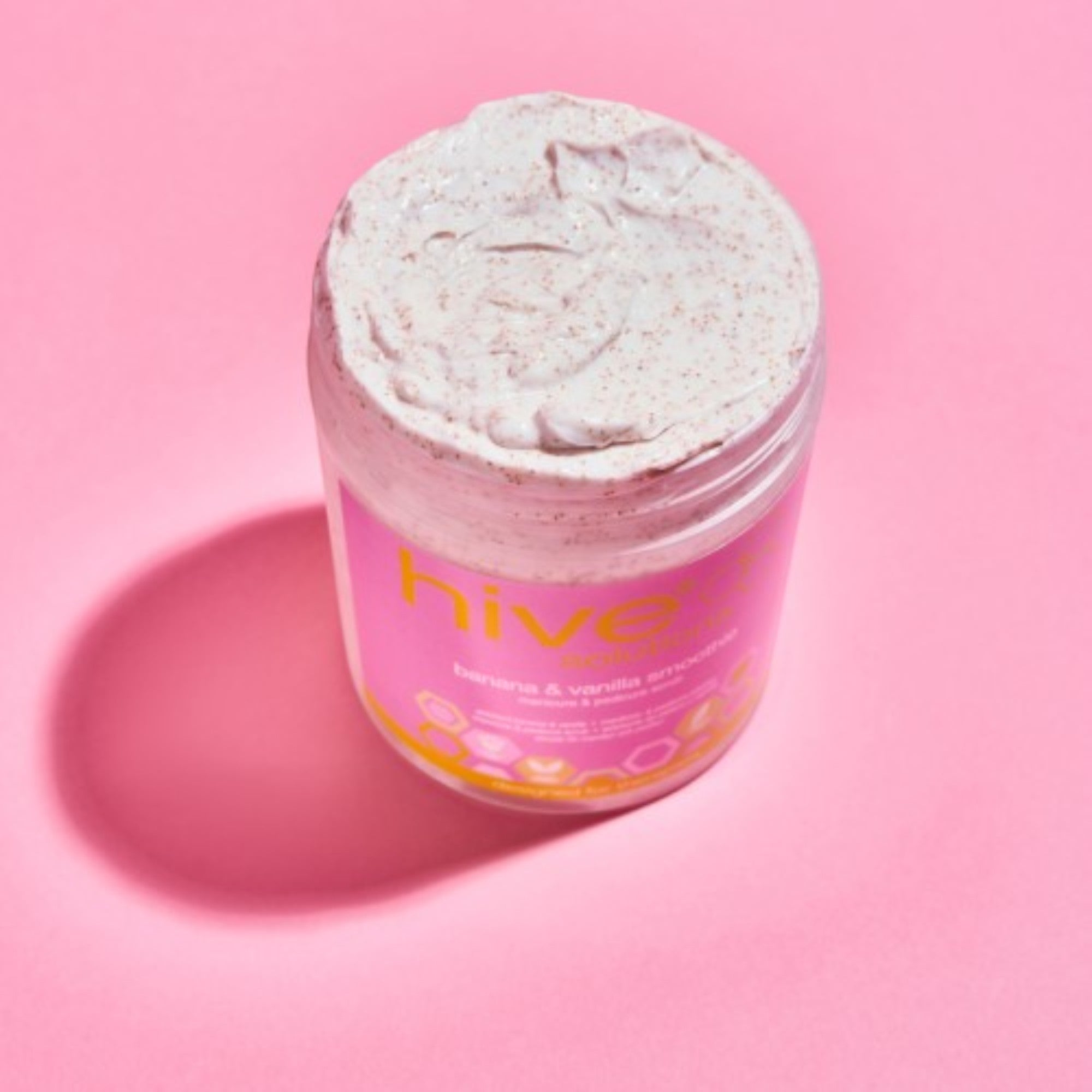Hive - Banana & Vanilla Smoothie Manicure & Pedicure Scrub 500g
