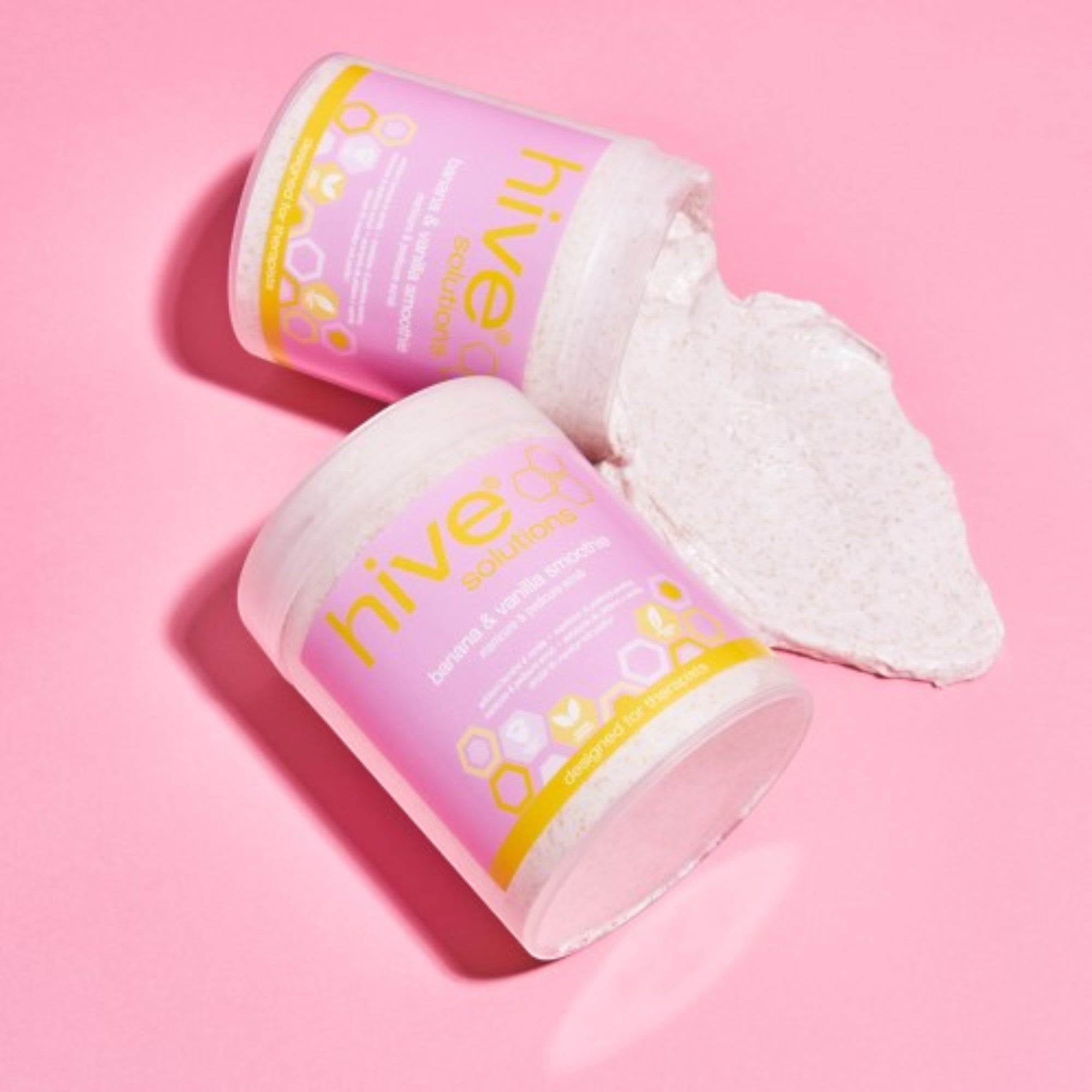 Hive - Banana & Vanilla Smoothie Manicure & Pedicure Scrub 500g