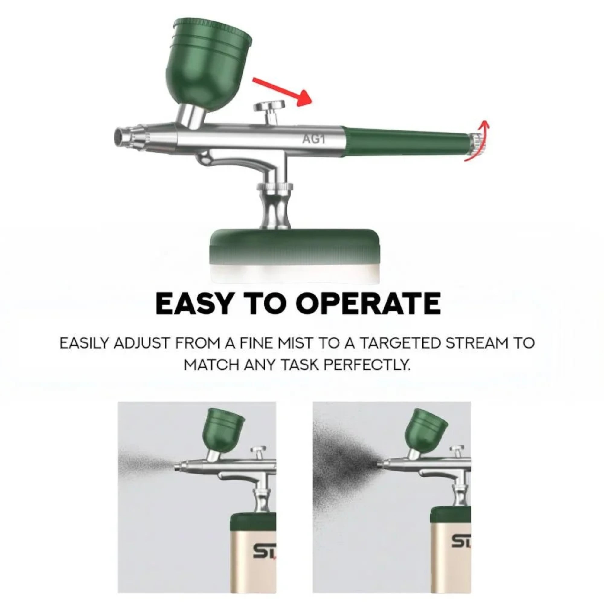 Supreme Trimmer - Airbrush Gun Kit - Sand