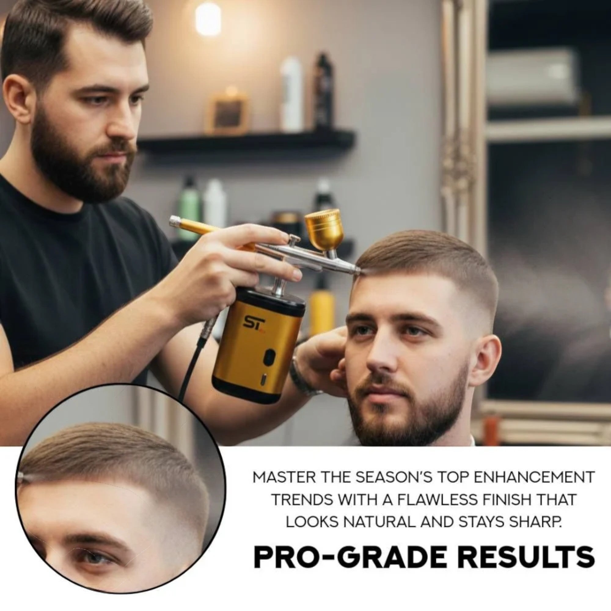 Supreme Trimmer - Airbrush Gun Kit - Gold