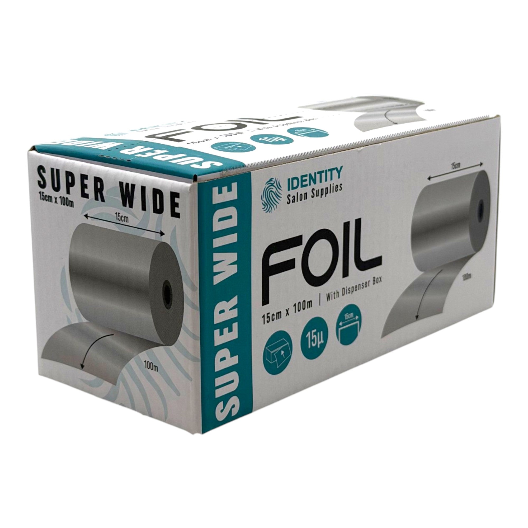 Identity - Super Wide Foil Silver 100mm x 15cm