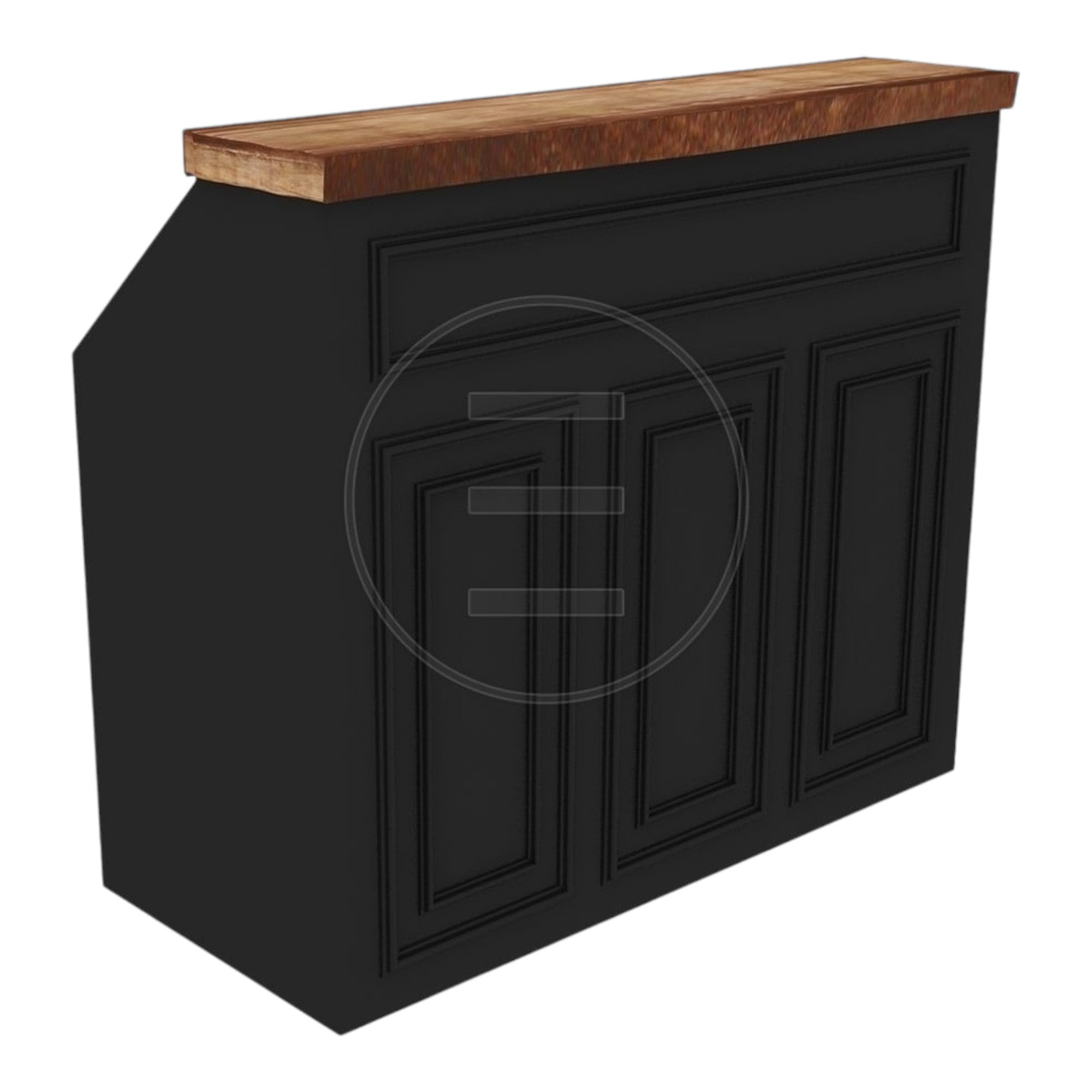 Alpeda - Iron Reception Desk
