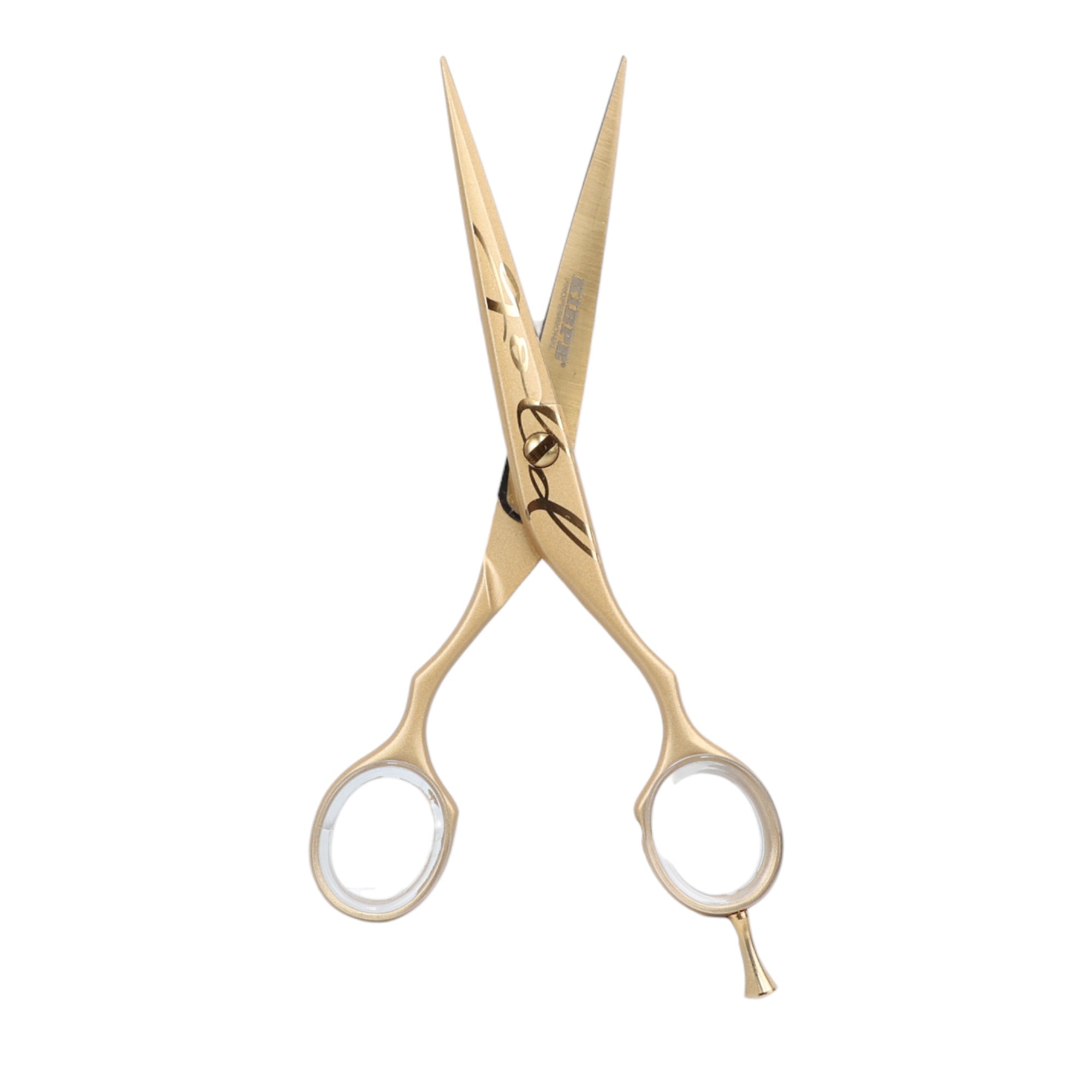 Kiepe - 2451 Luxury Gold Cut Razor Ergo Anatomic Scissors 6 Inch (16cm)