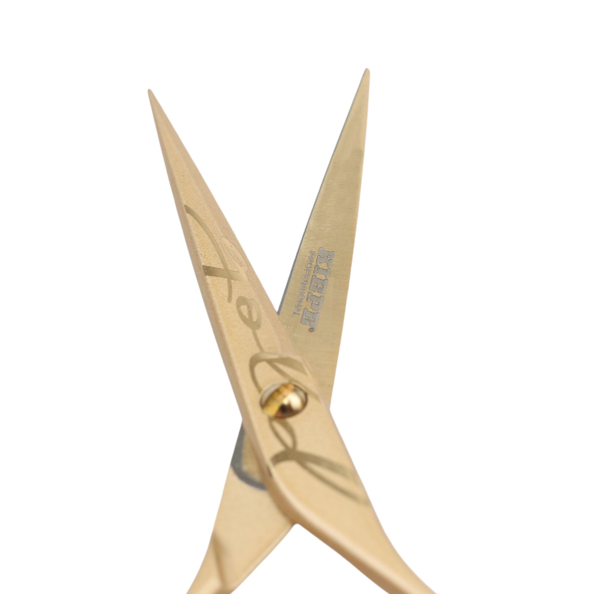 Kiepe - 2451 Luxury Gold Cut Razor Ergo Anatomic Scissors 6 Inch (16cm)