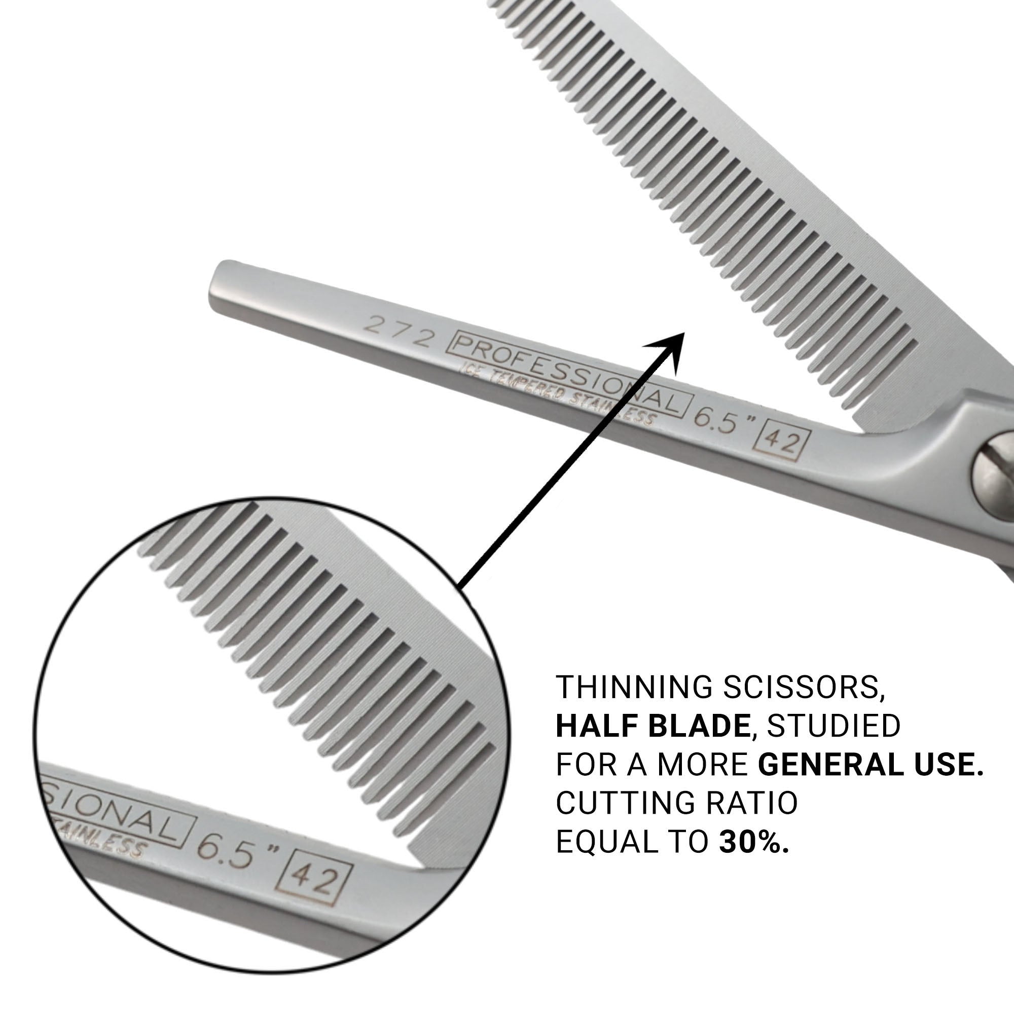 Kiepe - 272 Coiffeur Super Thinning Scissors 6.5 Inch (17cm)
